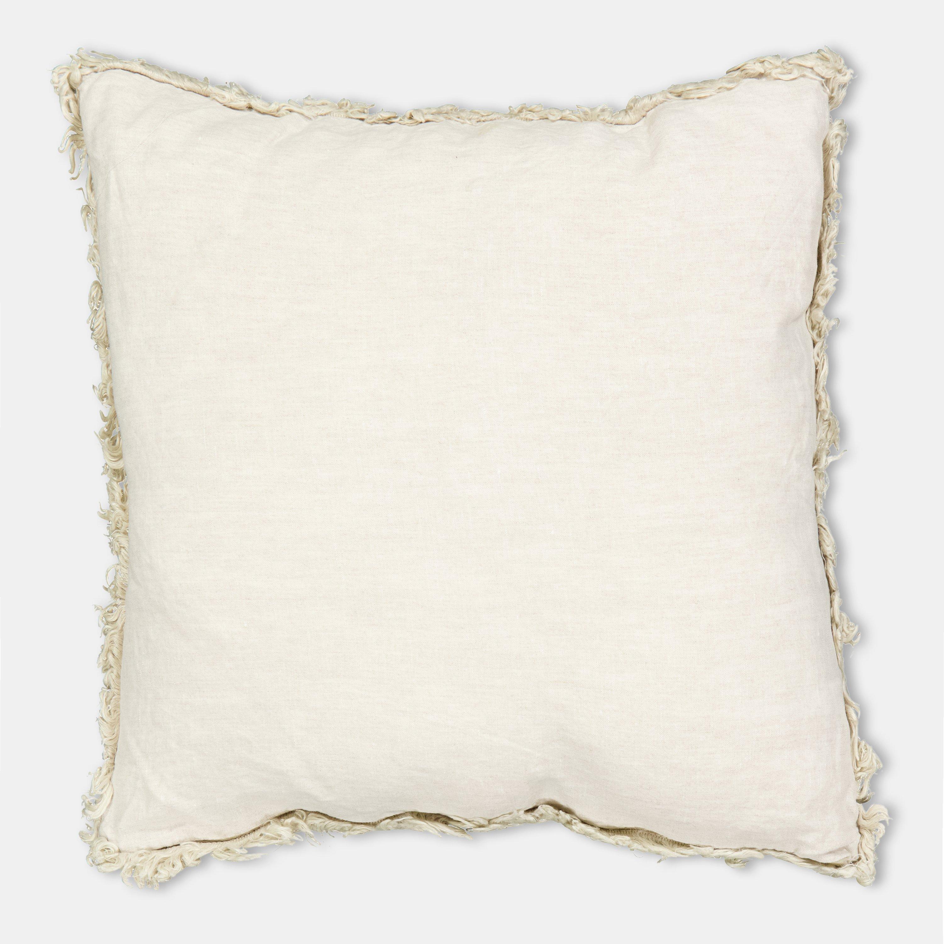Beige/Red - Off White - Unisex - Pillow - 2