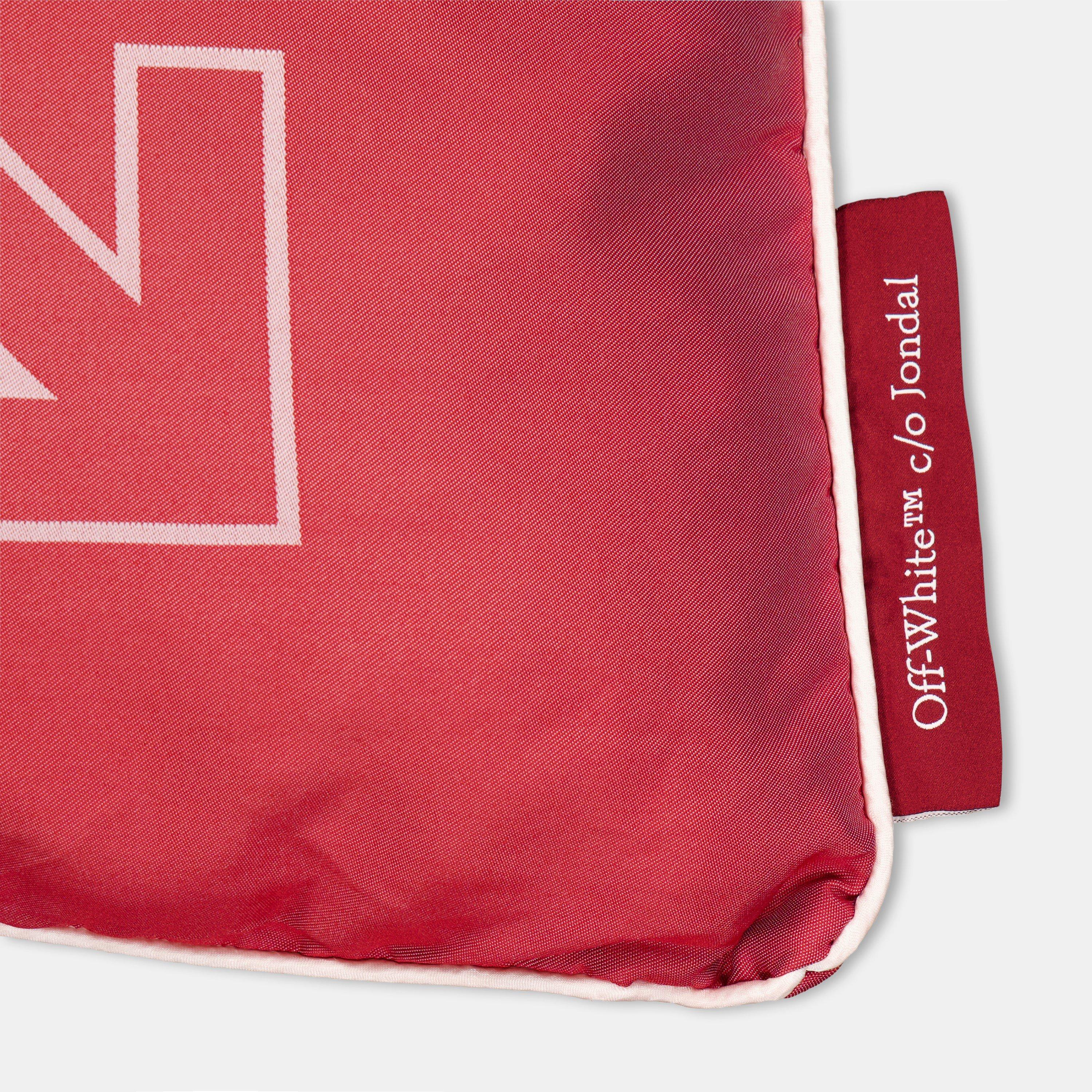 Red/Beige - Off White - Pillows - 2