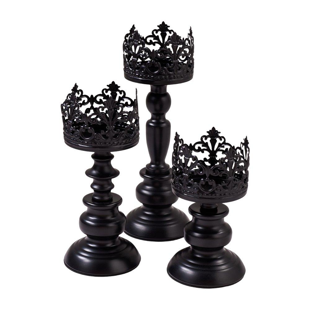 Iron - LIFE IDEAS - LIFE IDEAS 3pcs Candle Holders 64 - 1
