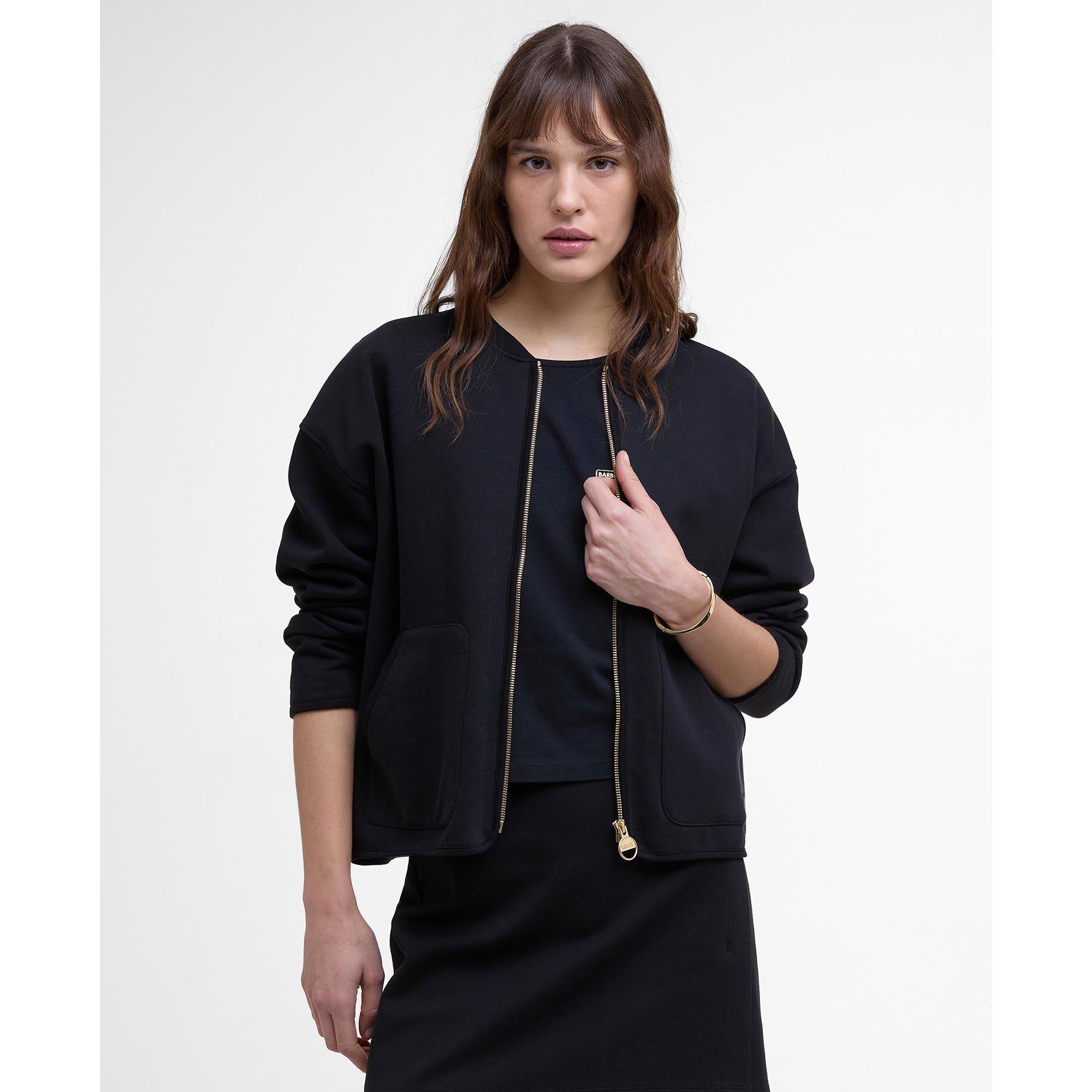 Black - Barbour International - Women's Clara Full-Zip Fleece - 2