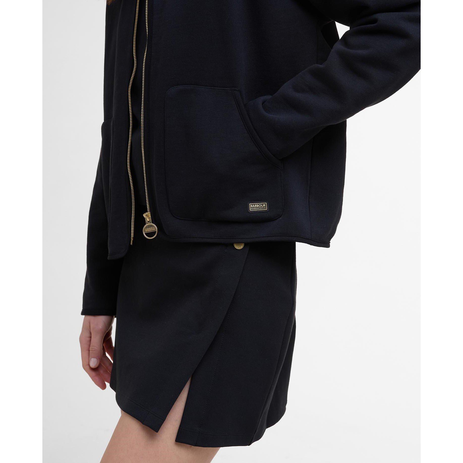Black - Barbour International - Women's Clara Full-Zip Fleece - 5