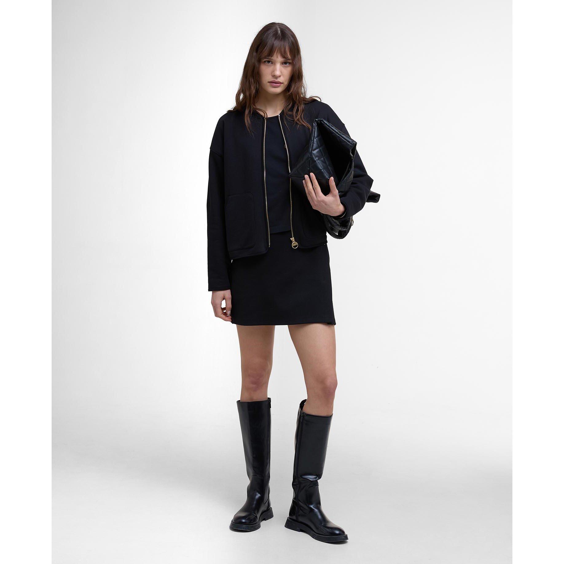 Black - Barbour International - Women's Clara Full-Zip Fleece - 7