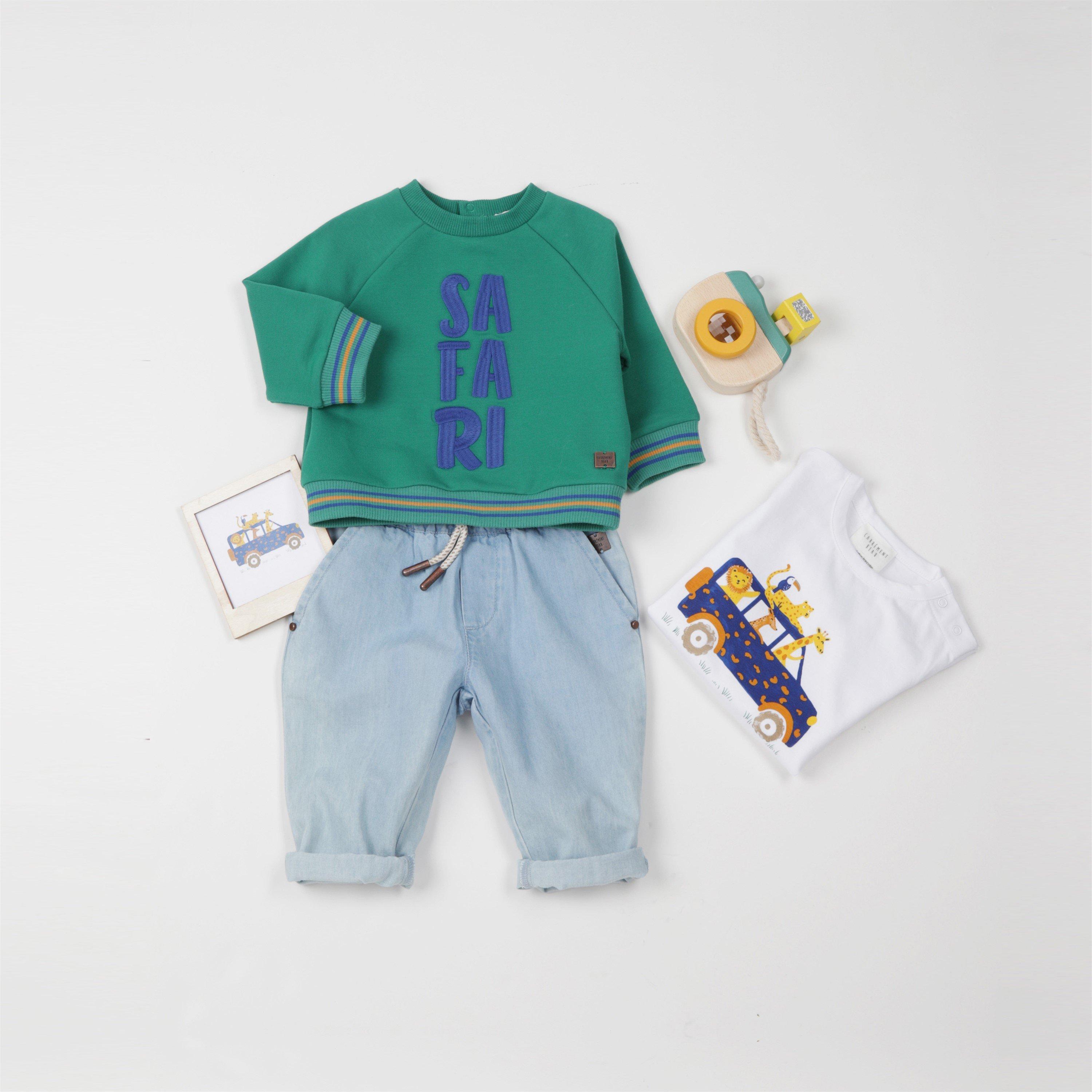 Lime - Carrement Beau - Kids' Crew Sweatshirt - 3