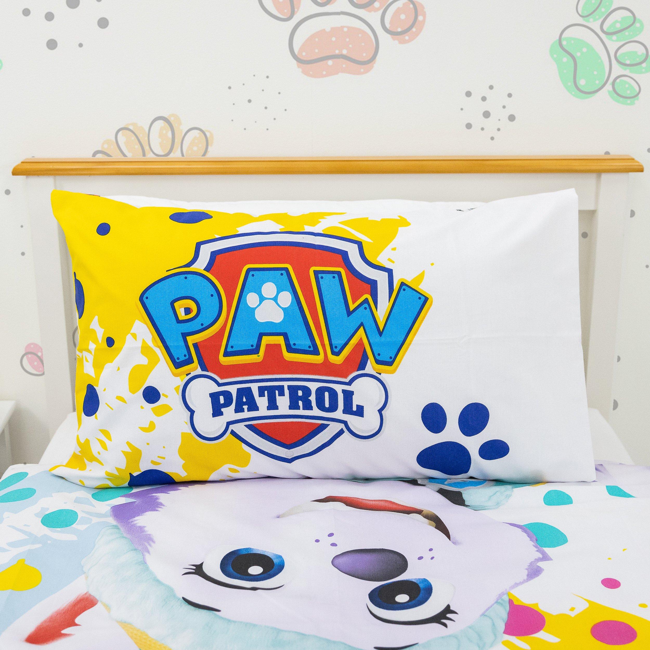 Multi - Paw Patrol - Patrol Splodge Single Panel Duvet Set - 2