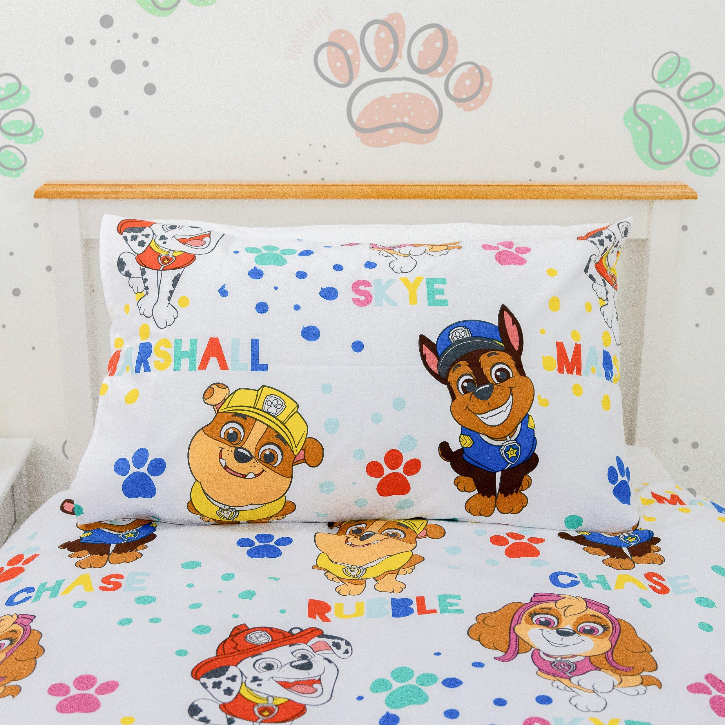 Multi - Paw Patrol - Patrol Splodge Single Panel Duvet Set - 4