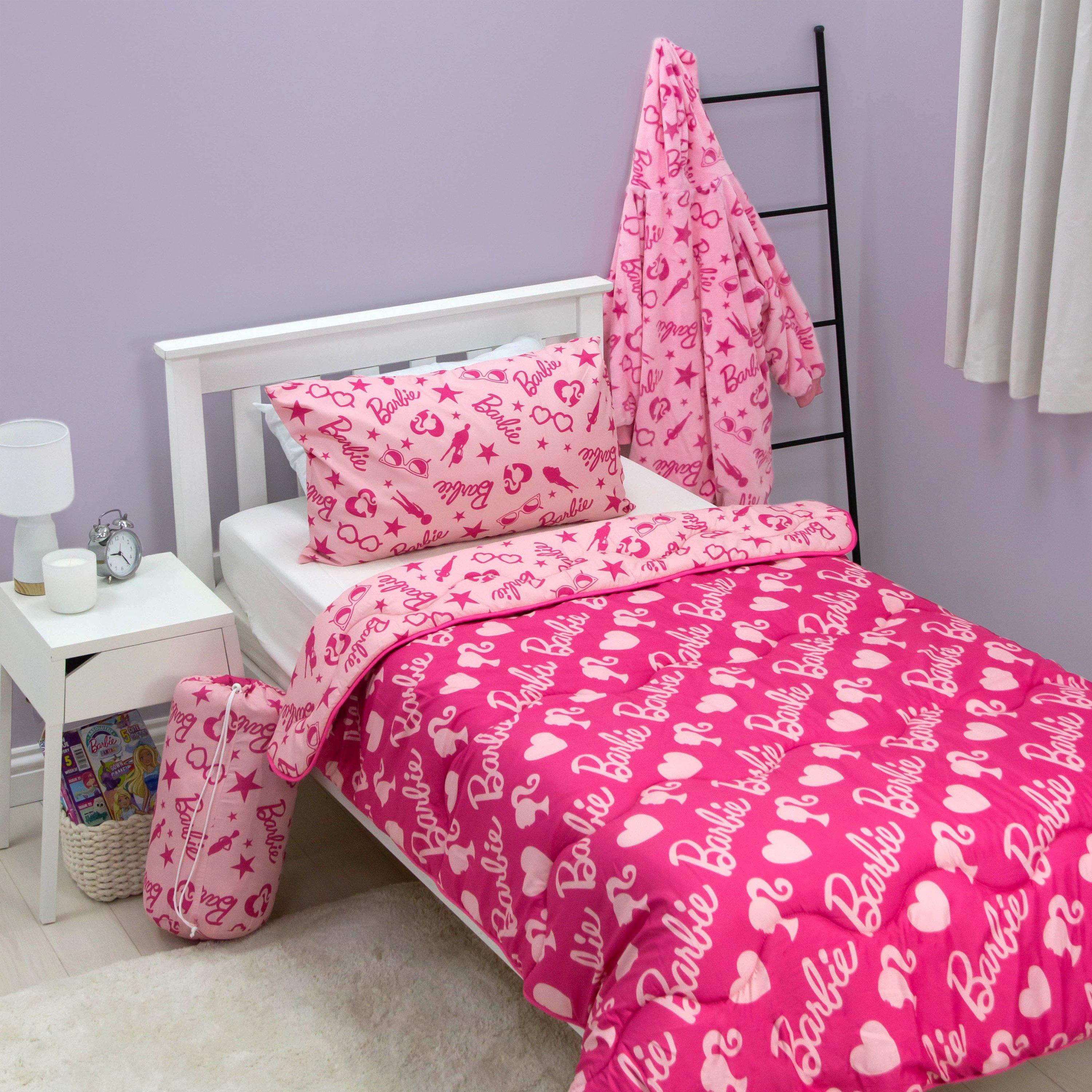 Roze - Barbie - Pinks 10.5tog Single Coverless Duvet - 1