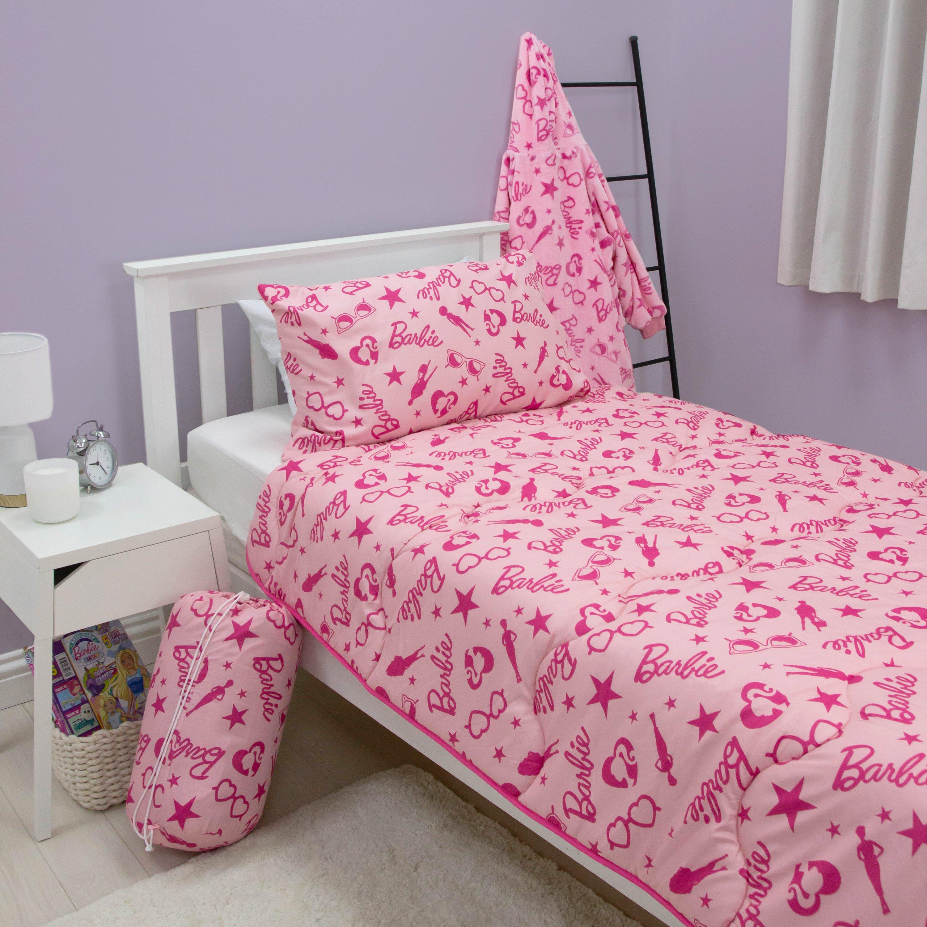 Pink - Barbie - Pinks 10.5tog Single Coverless Duvet - 2