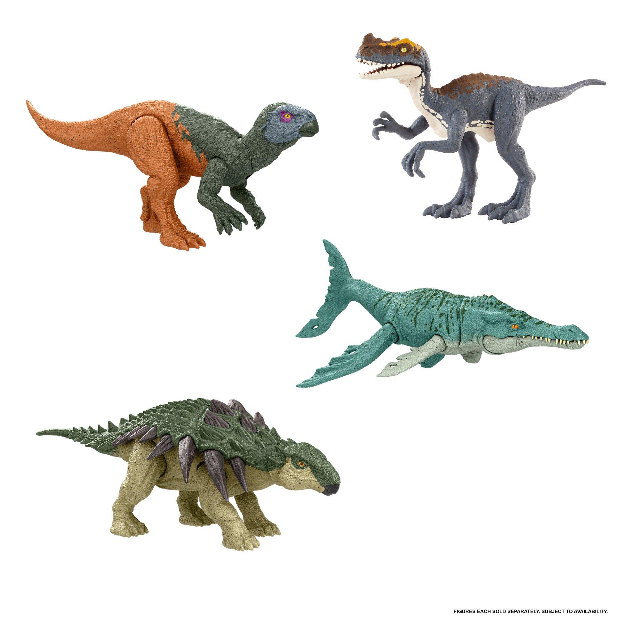Jurassic World 恐竜フィギュア 7体セット Jurassic World Mattel Jurassic World Frenzy Pack Figure Asst