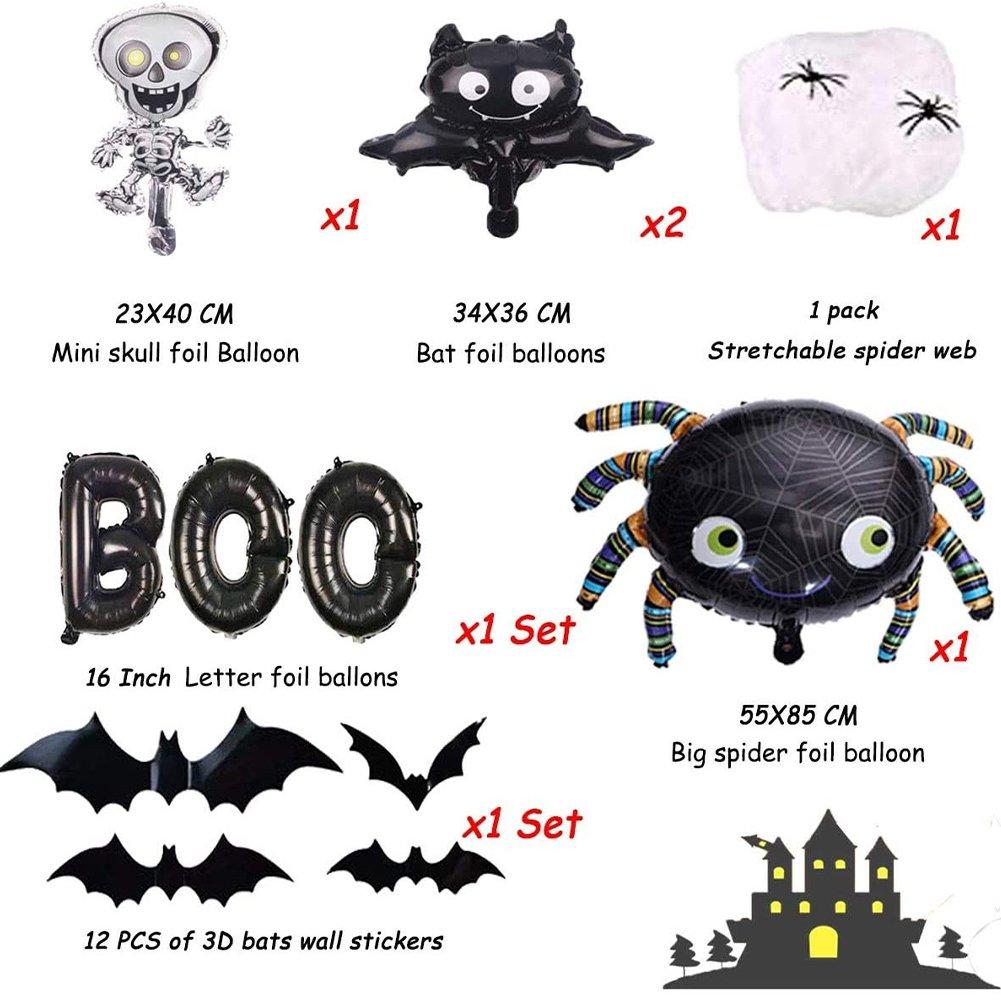 Boo - LIFE IDEAS - LIFE IDEAS 77pc Halloween Balloon set 64 - 11