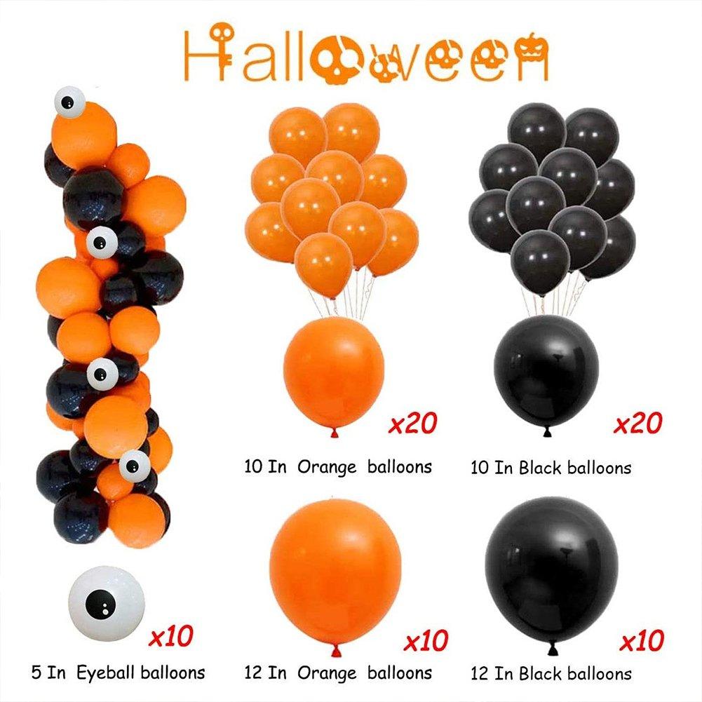 Boo - LIFE IDEAS - LIFE IDEAS 77pc Halloween Balloon set 64 - 12