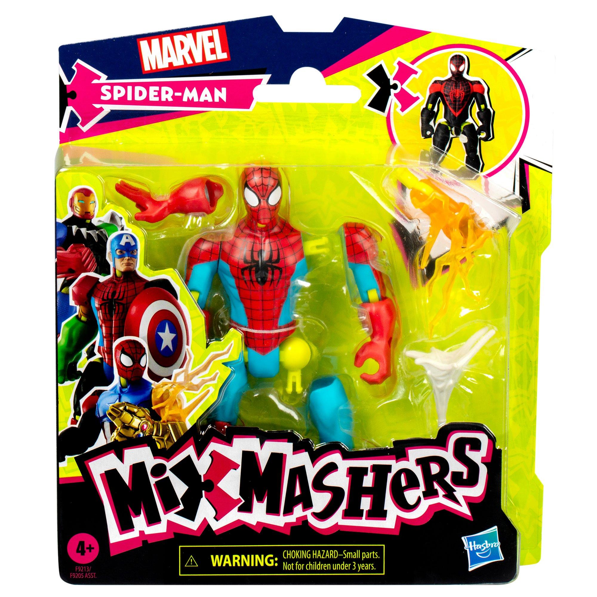 Multi - Marvel - MixMashers Spider-Man Figure Assortment - 1