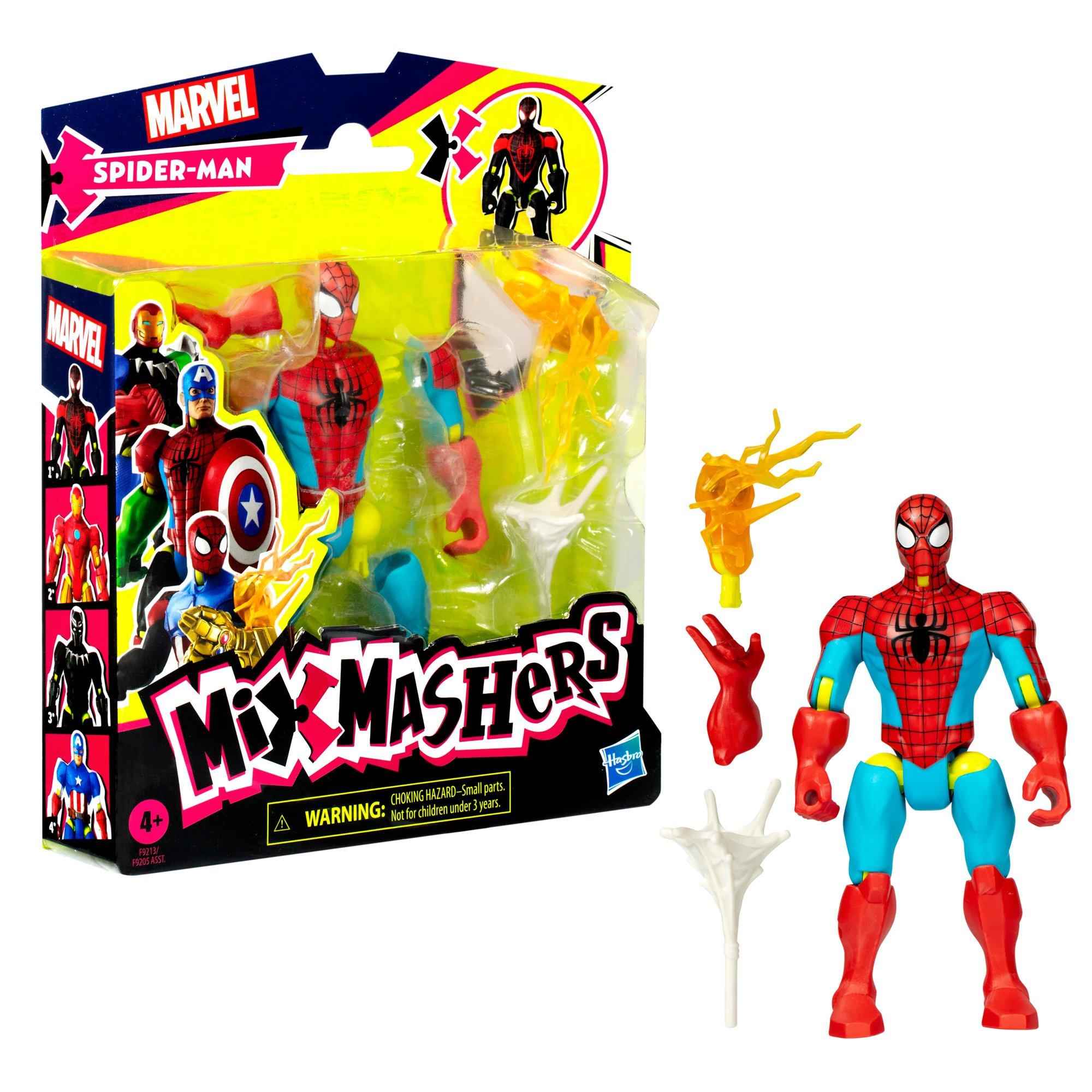 Multi - Marvel - MixMashers Spider-Man Figure Assortment - 2