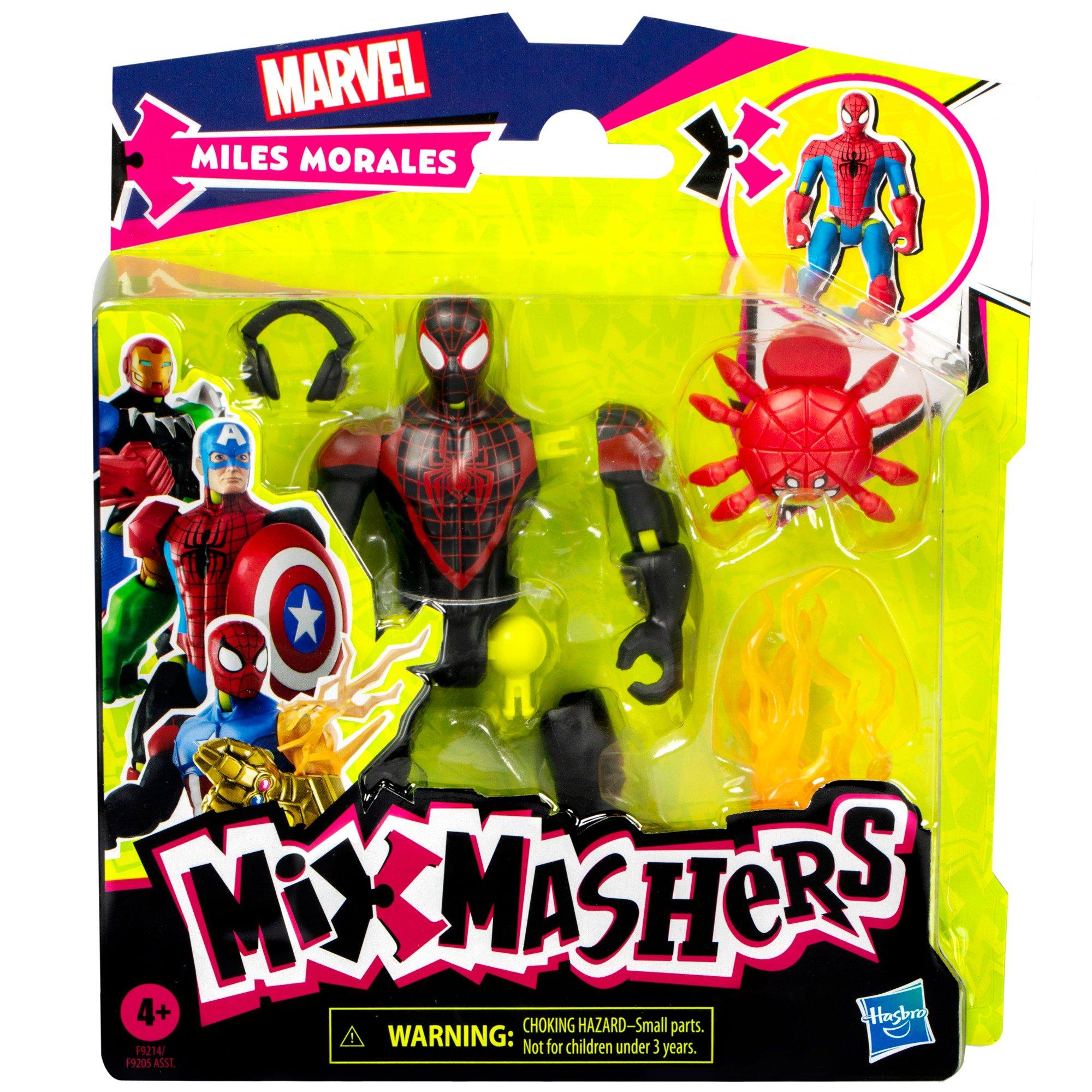 Multi - Marvel - MixMashers Spider-Man Figure Assortment - 4