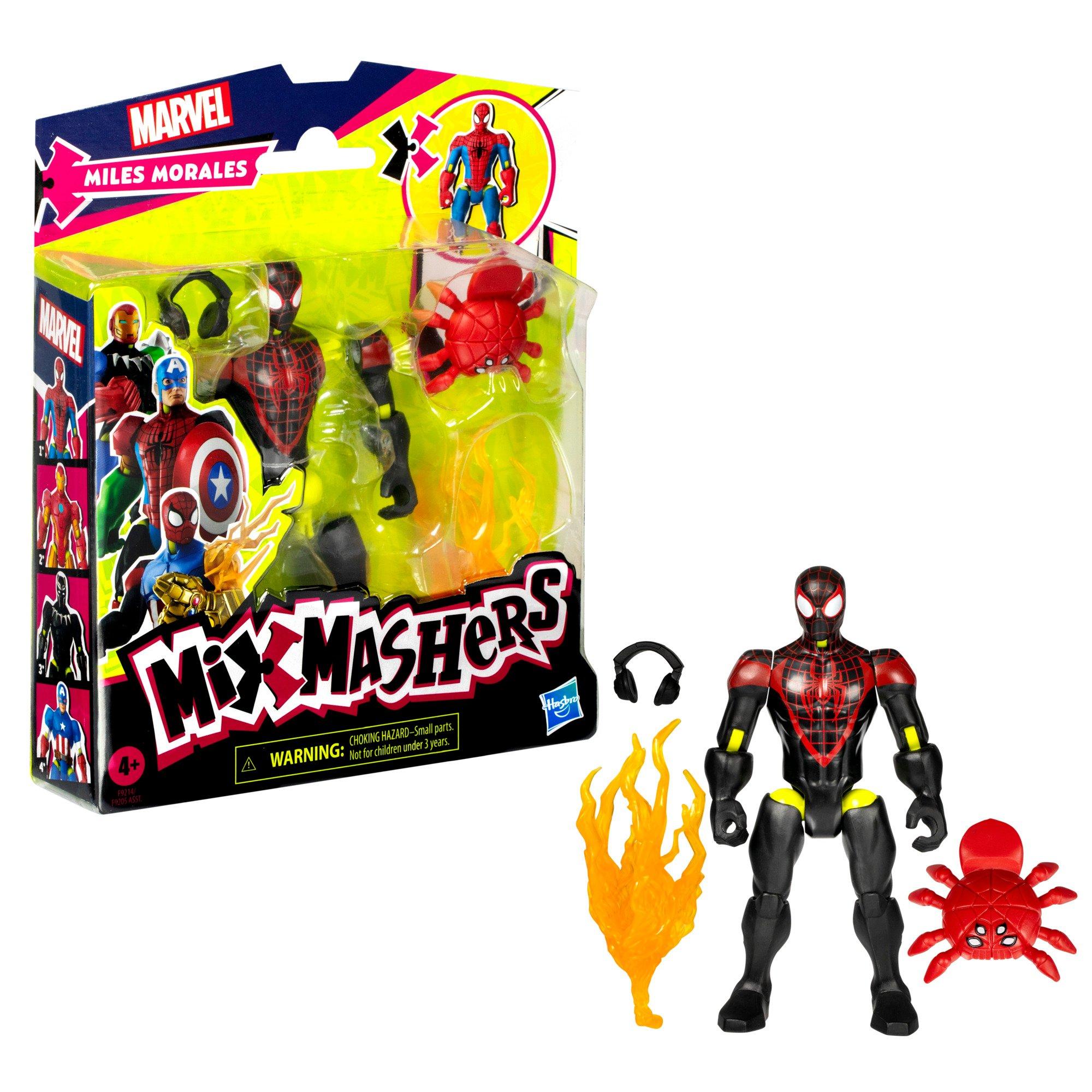 Multi - Marvel - MixMashers Spider-Man Figure Assortment - 5