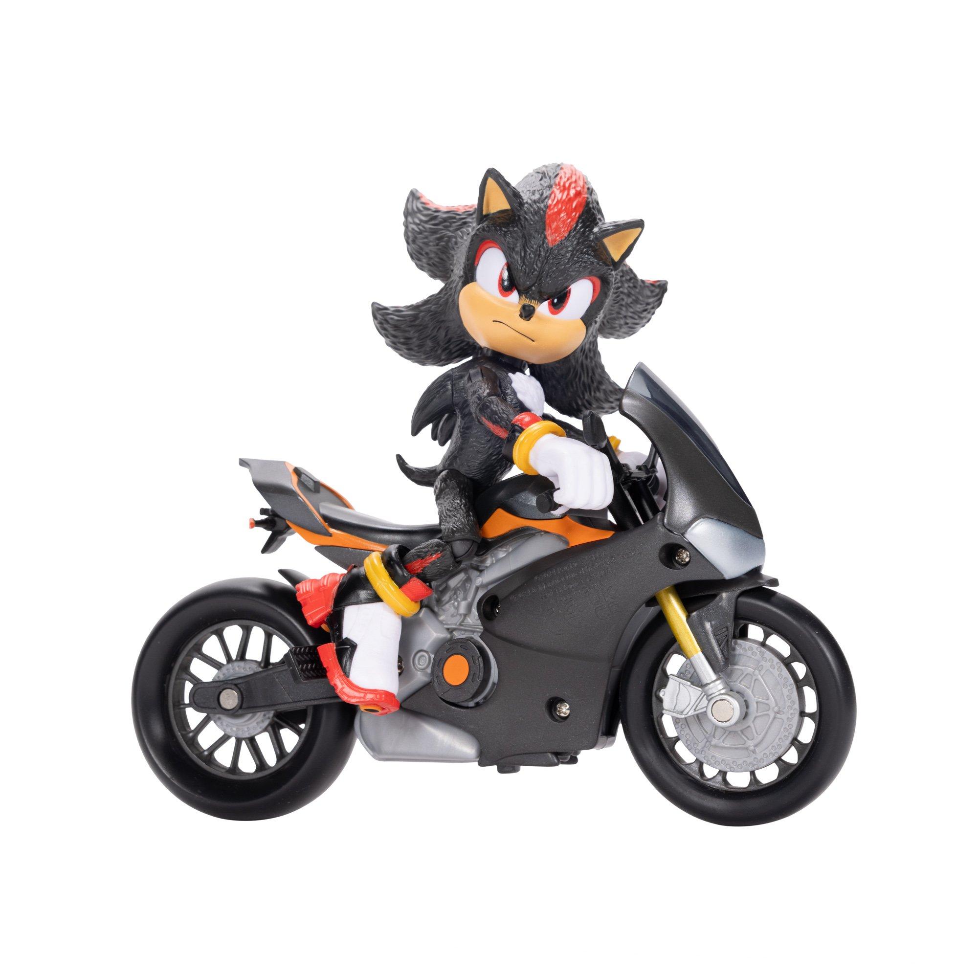 Jakks - Sonic the Hedgehog - 3 MOVIE 5 SHADOW FIGURE WITH MOTORCYCLE - 4