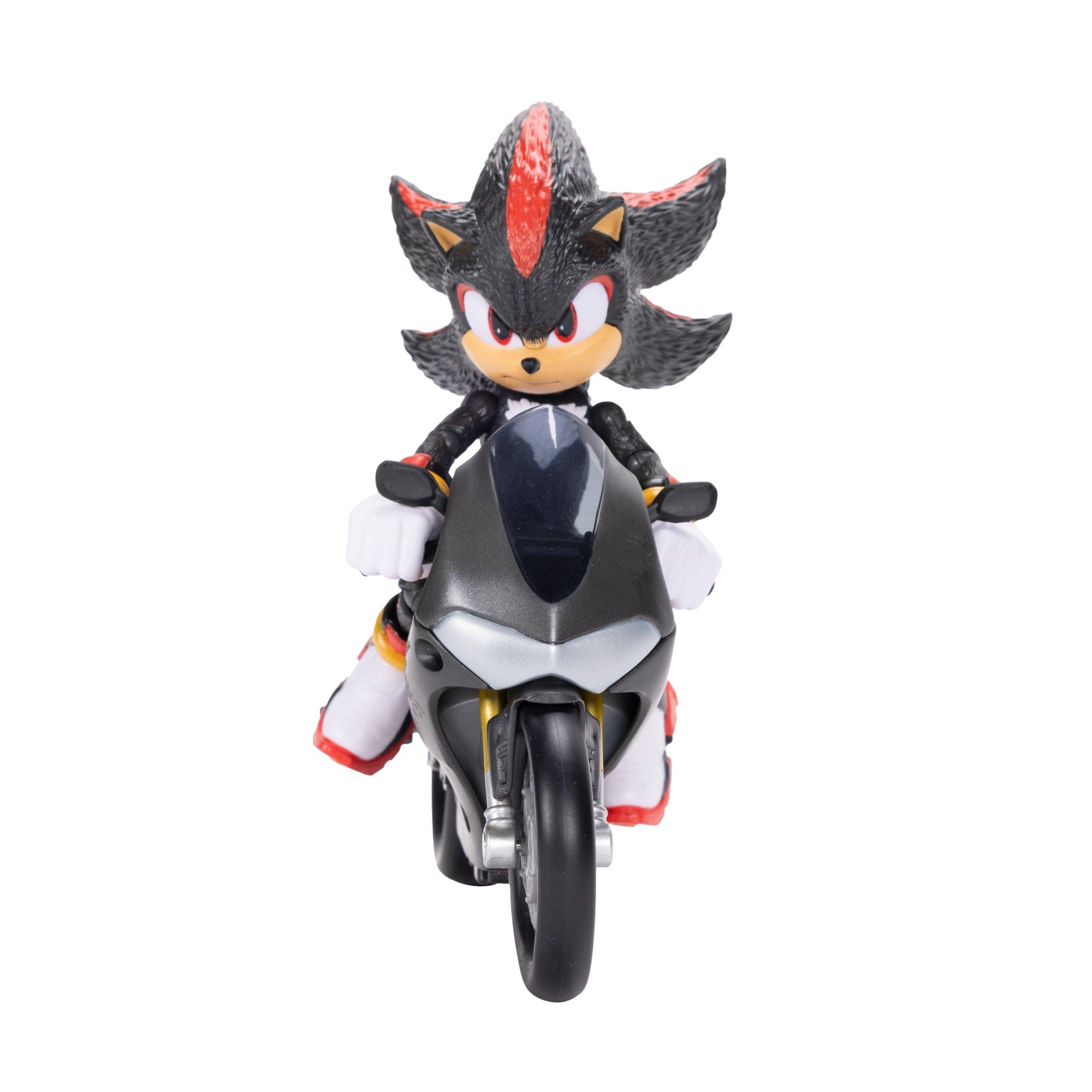 Jakks - Sonic the Hedgehog - 3 MOVIE 5 SHADOW FIGURE WITH MOTORCYCLE - 5