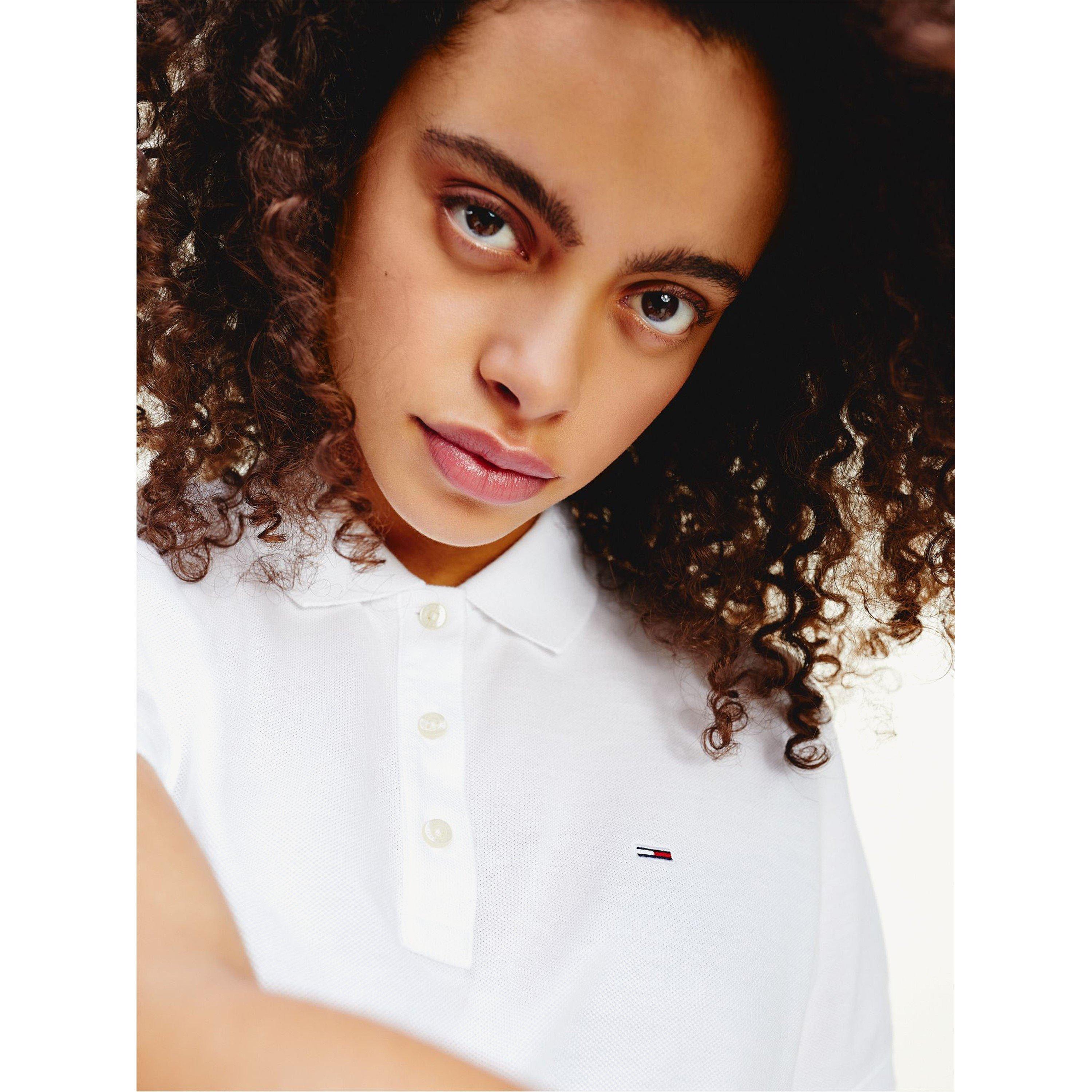 Weiß - Tommy Jeans - Slim Polo Shirt - 4