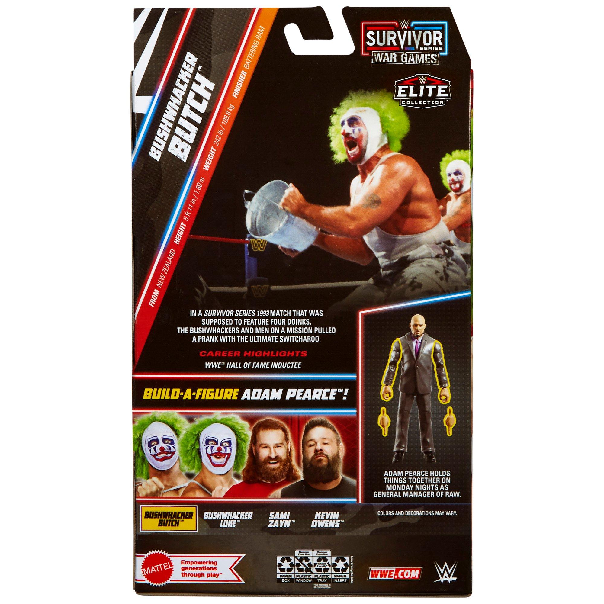 Elite Überlebende - WWE - Elite Survivor Series Bushwhacker Butch Action Figures - 7