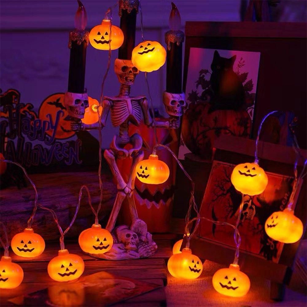 LIFE IDEAS LIFE IDEAS 20pc Pumpkin LED String Lights 64