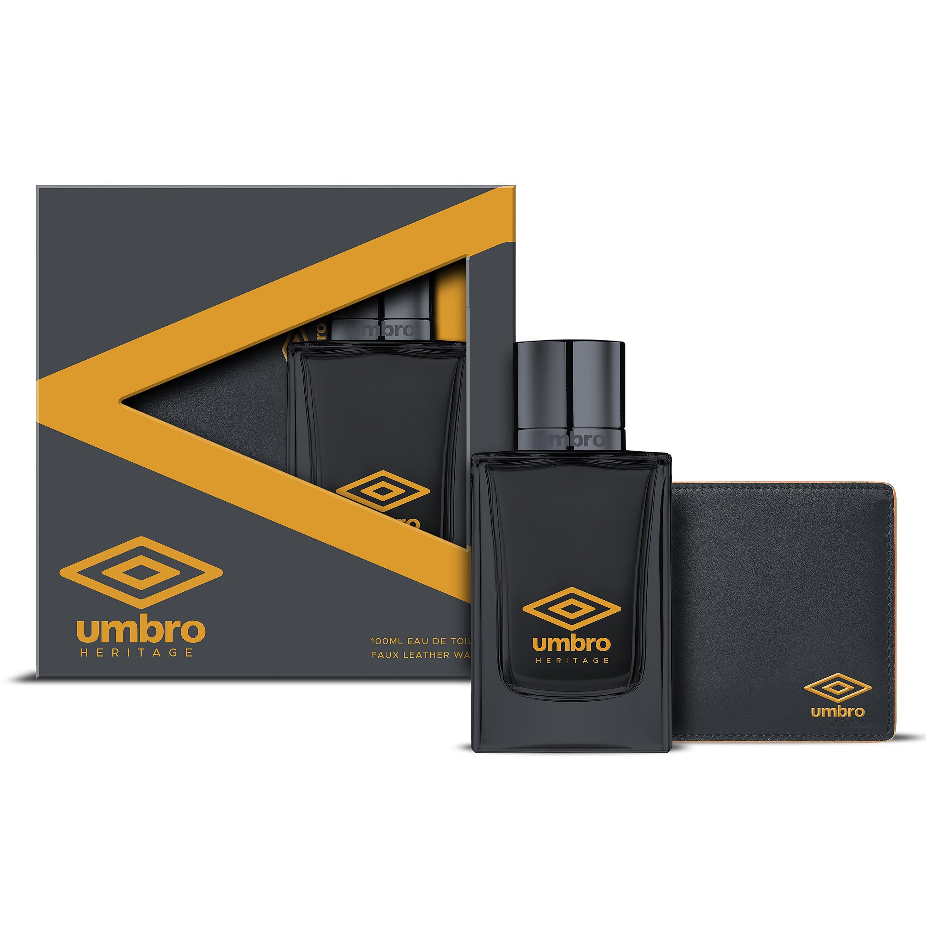 100ml - Umbro - 100ml Heritage Eau de Toilette with Faux Leather Wallet Gift Set