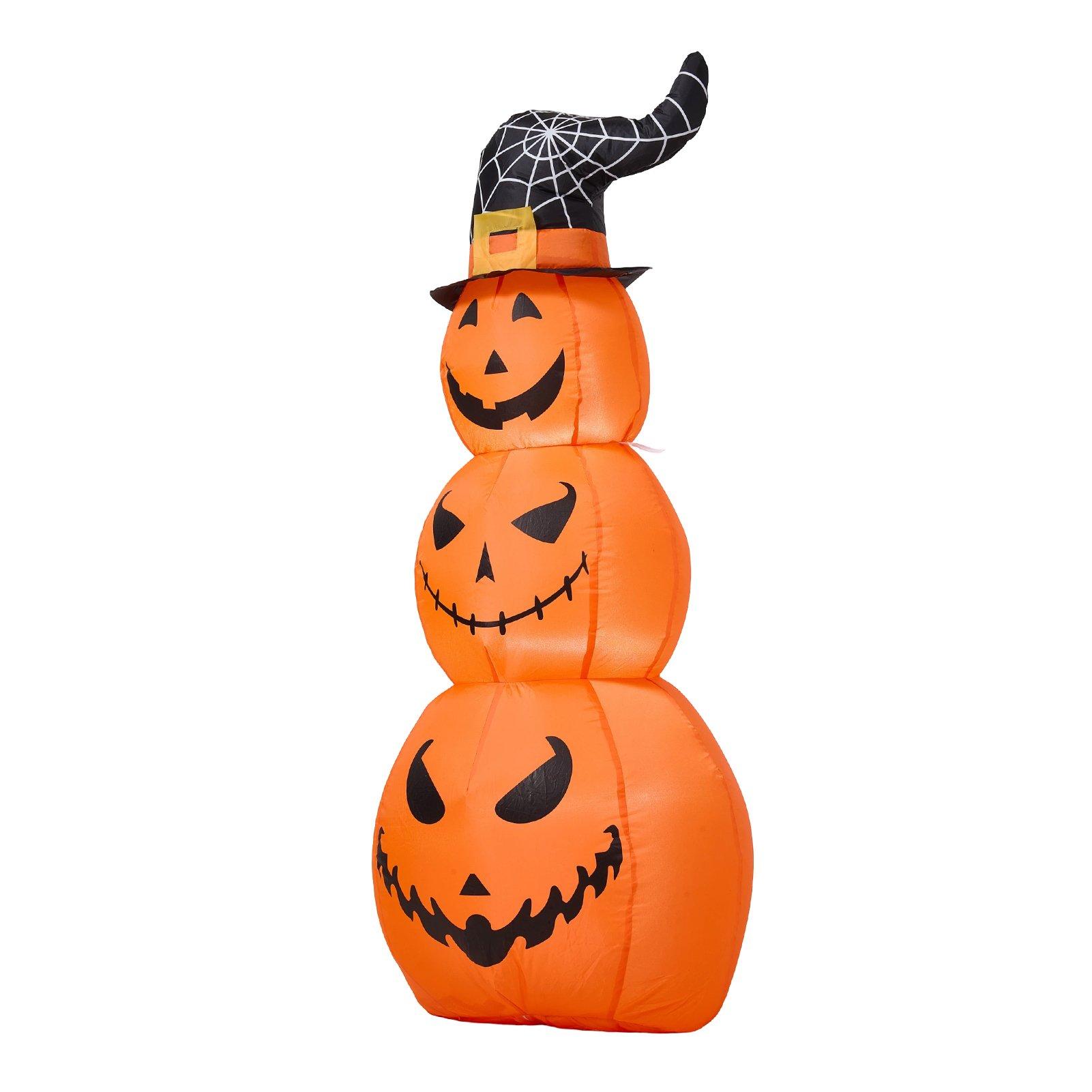 Pumpkin - LIFE IDEAS - LIFE IDEAS 4ft Inflatable Pumpkin Archway Decorations 64 - 5