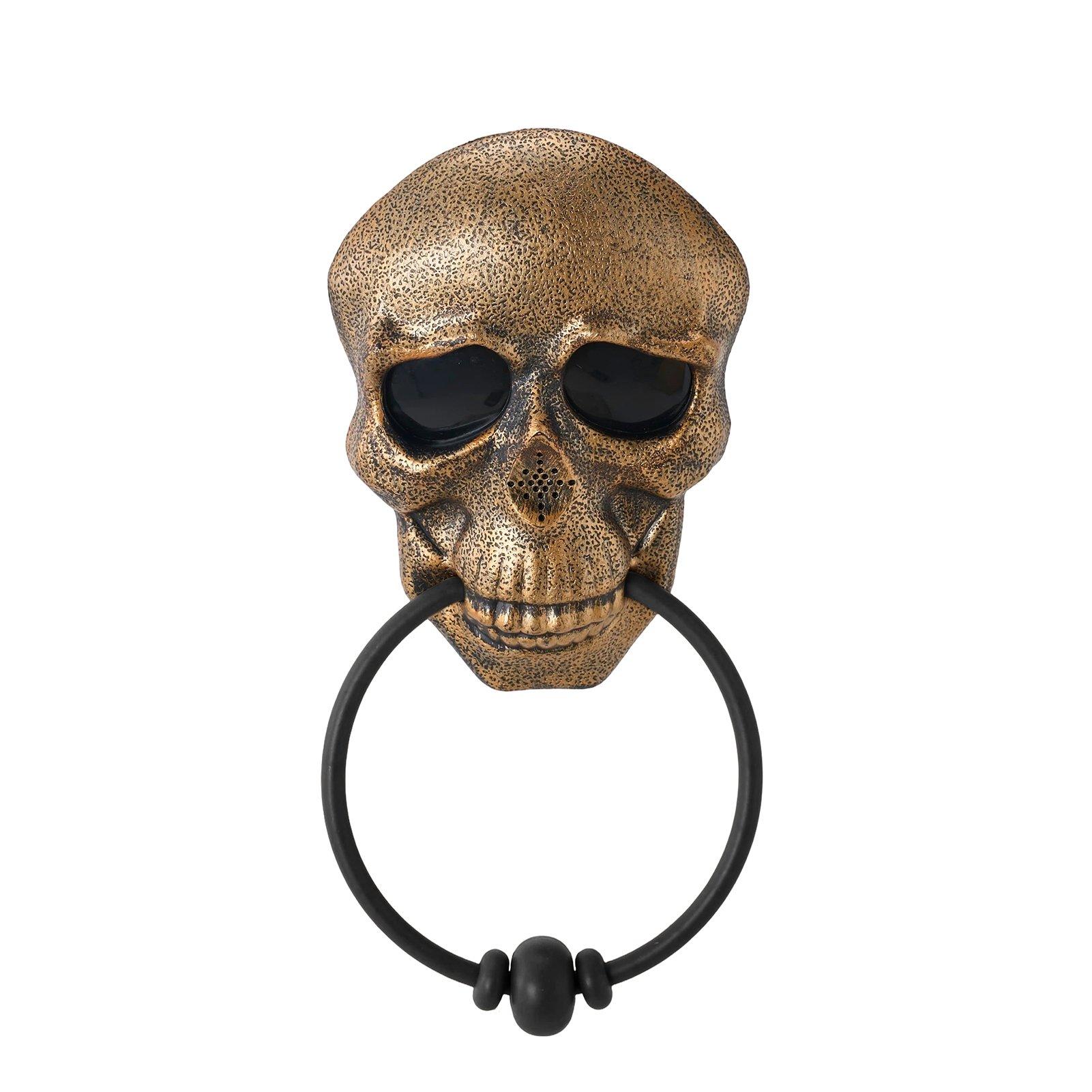 Skull - LIFE IDEAS - LIFE IDEAS Interactive Skull Doorbell  Decoration 64 - 4