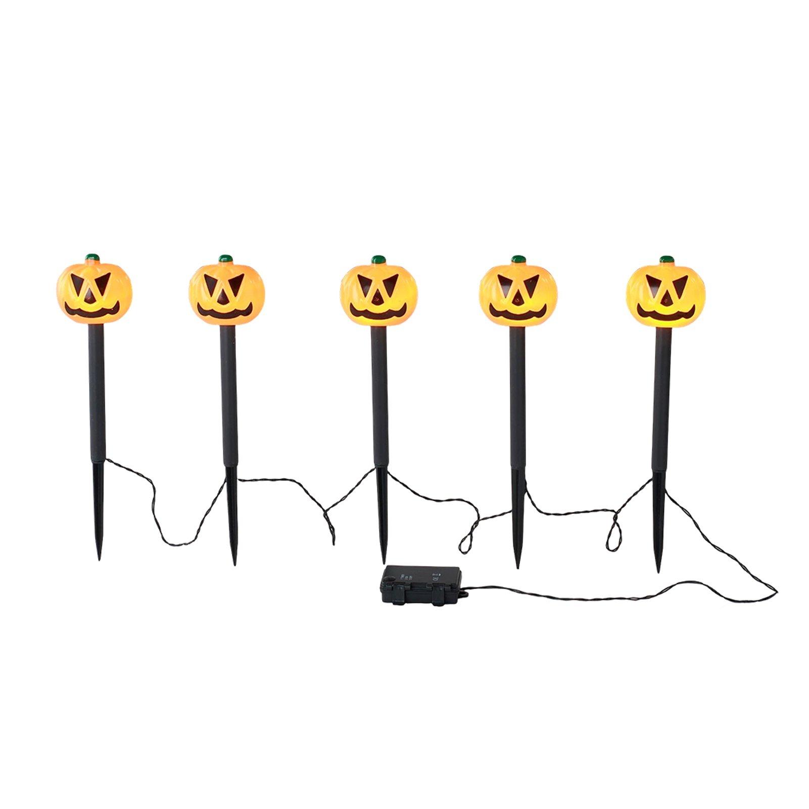 Pumpkin - LIFE IDEAS - LIFE IDEAS 5pcs Pumpkin Stake Lights 64 - 6