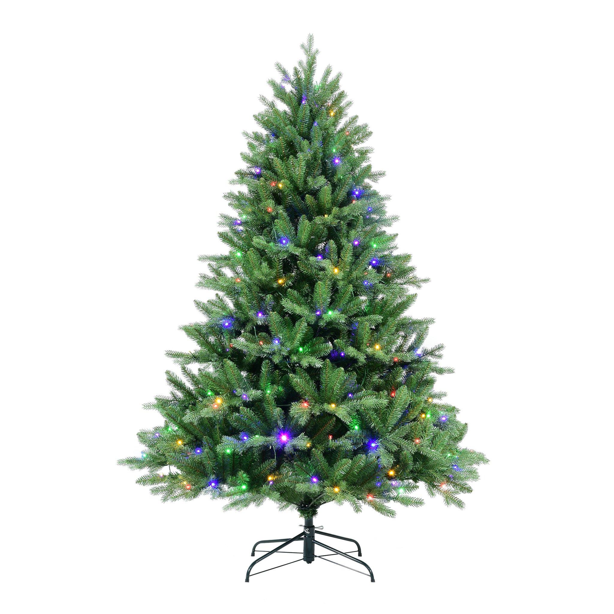 Green - The Spirit Of Christmas - 6.5ft Pre Lit Douglas Christmas Tree - 2