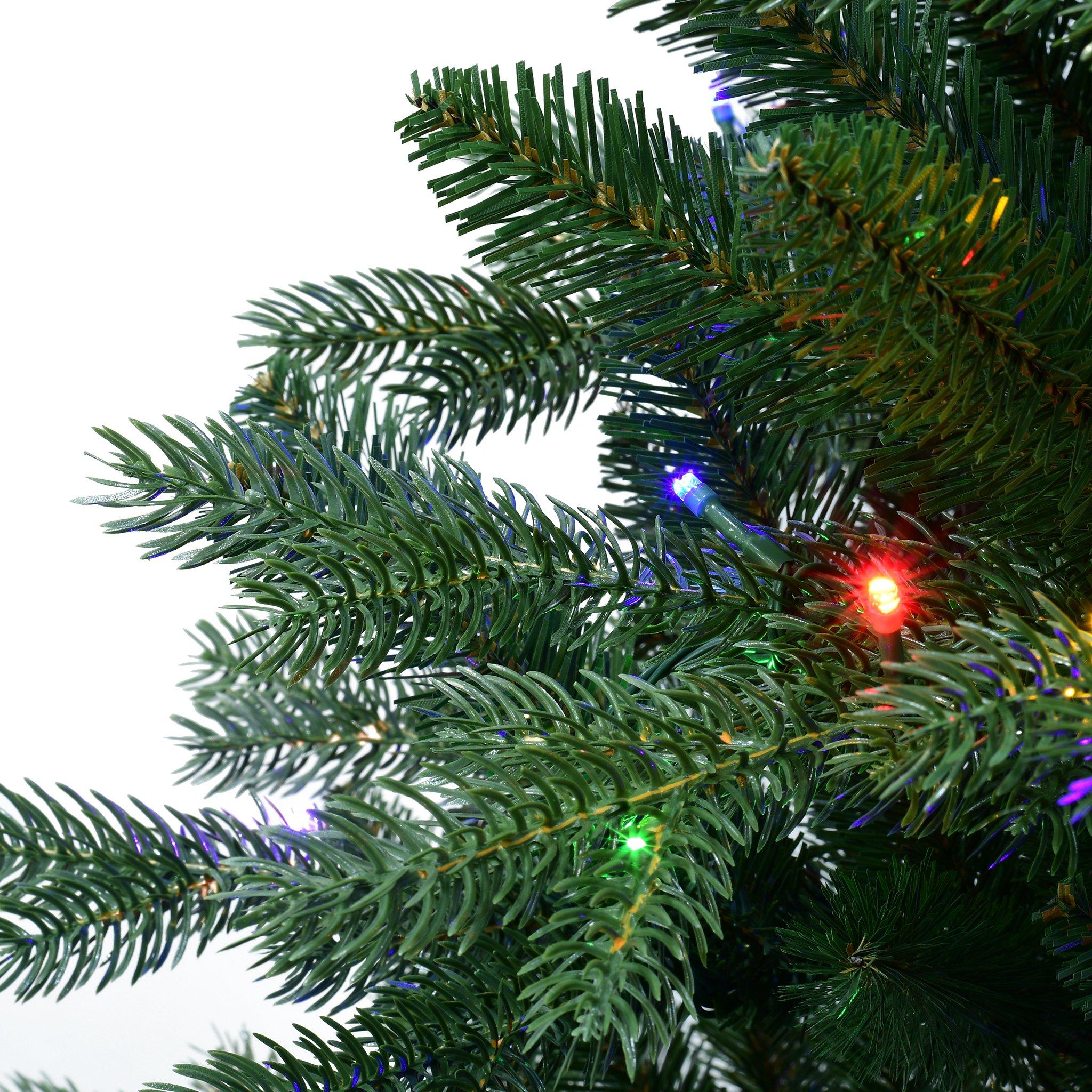 Green - The Spirit Of Christmas - 6.5ft Pre Lit Douglas Christmas Tree - 4