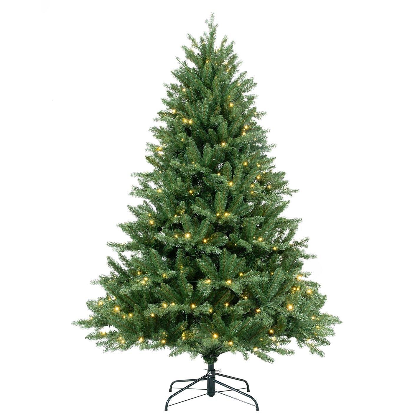 Green - The Spirit Of Christmas - 6.5ft Pre Lit Douglas Christmas Tree - 6