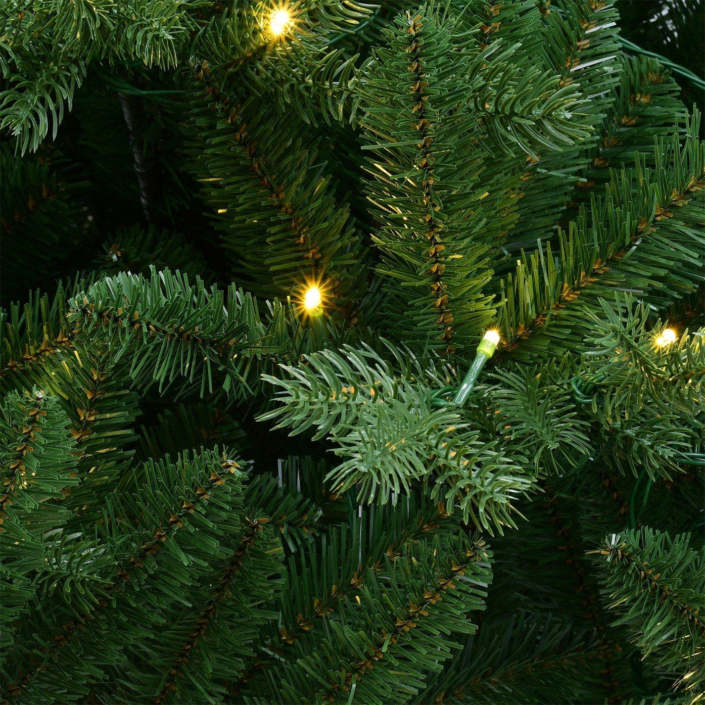 Green - The Spirit Of Christmas - 6.5ft Pre Lit Douglas Christmas Tree - 8