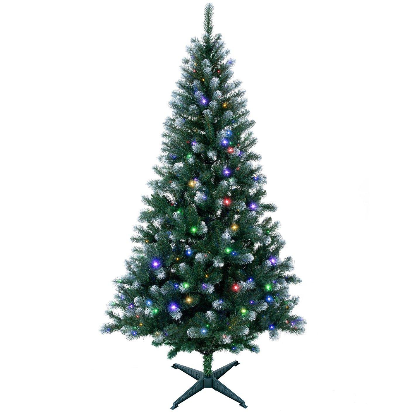 Green - The Spirit Of Christmas - 7ft Pre Lit Christmas Tree - 5