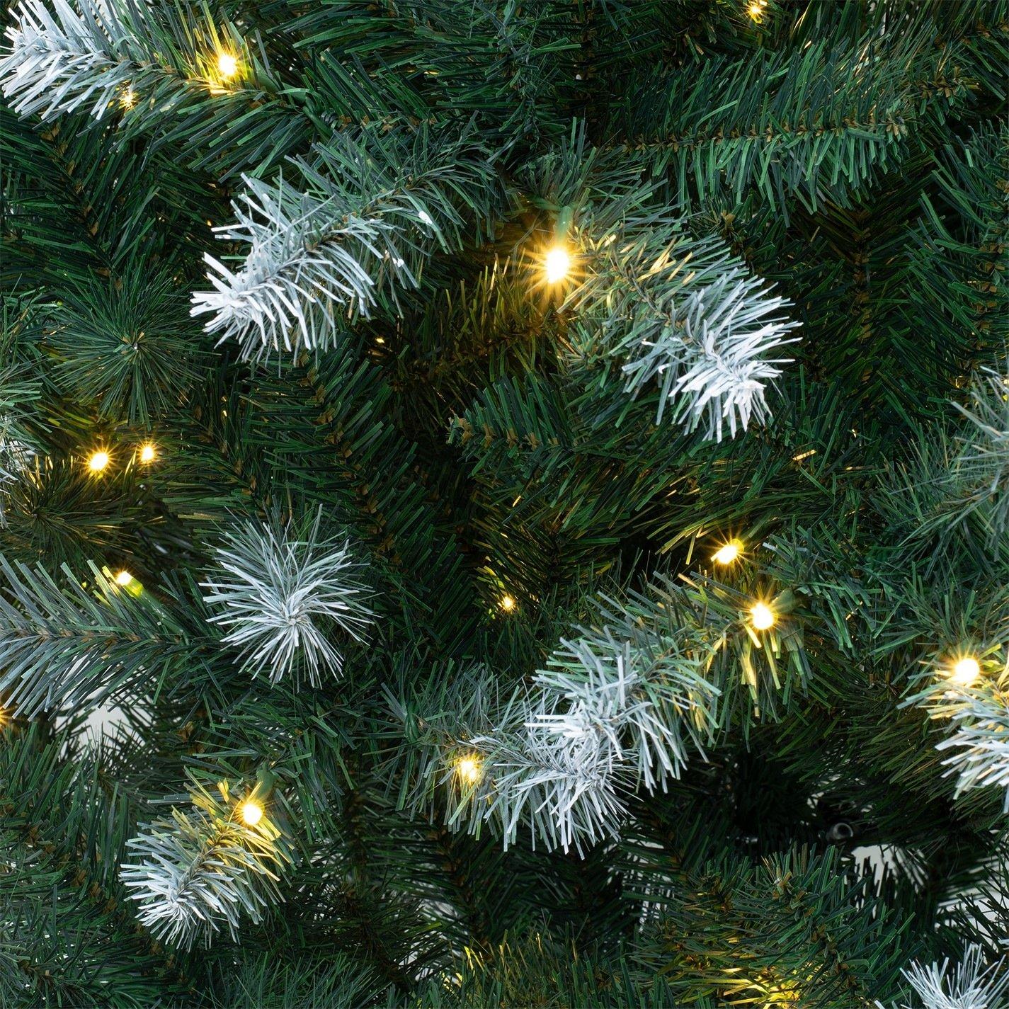 Green - The Spirit Of Christmas - 7ft Pre Lit Christmas Tree - 7