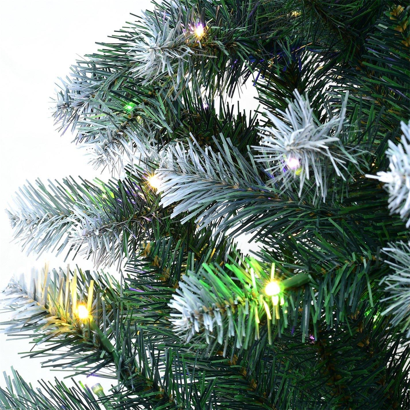 Green - The Spirit Of Christmas - 7ft Pre Lit Christmas Tree - 9
