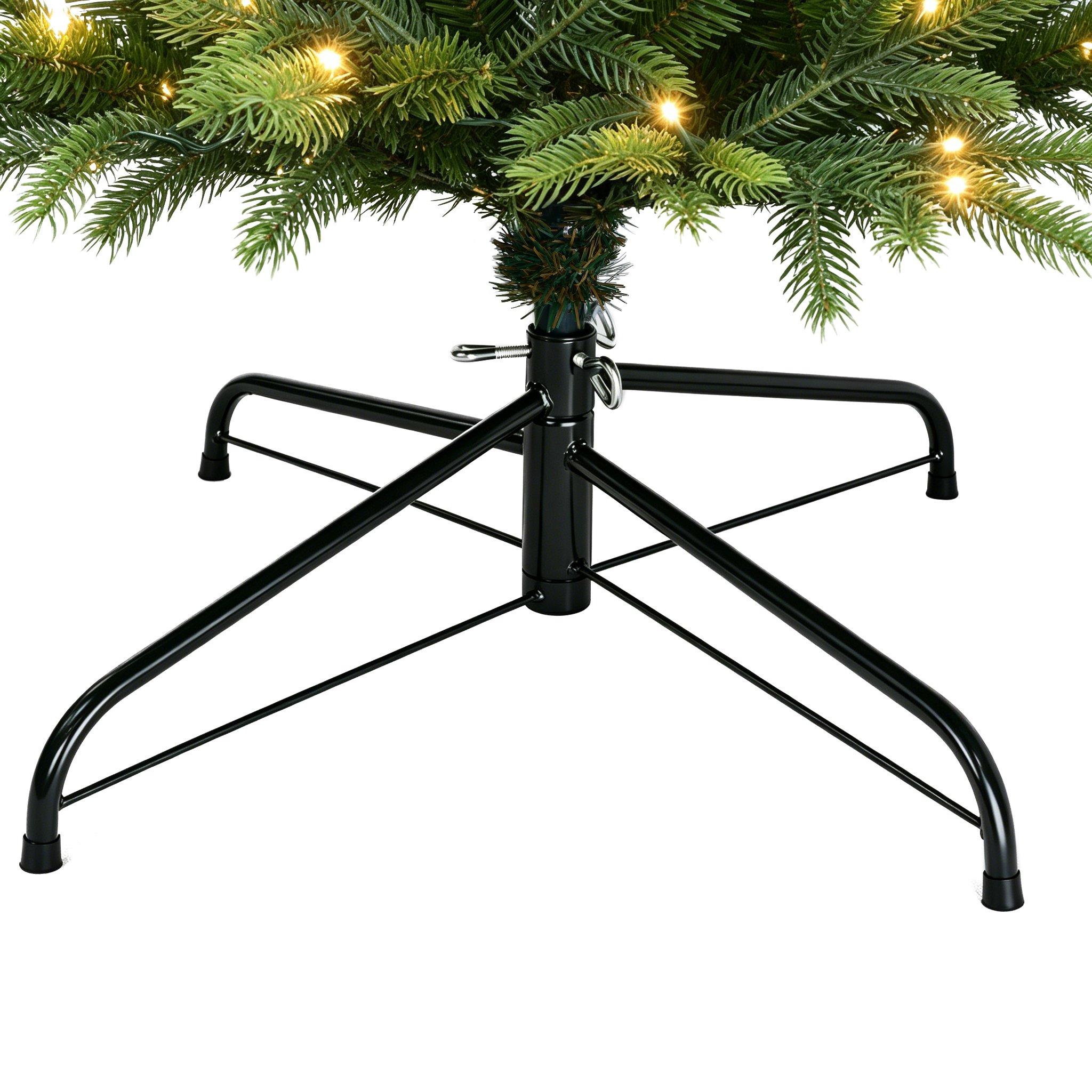 Green - The Spirit Of Christmas - 6ft Pre Lit Spruce Tree - 5