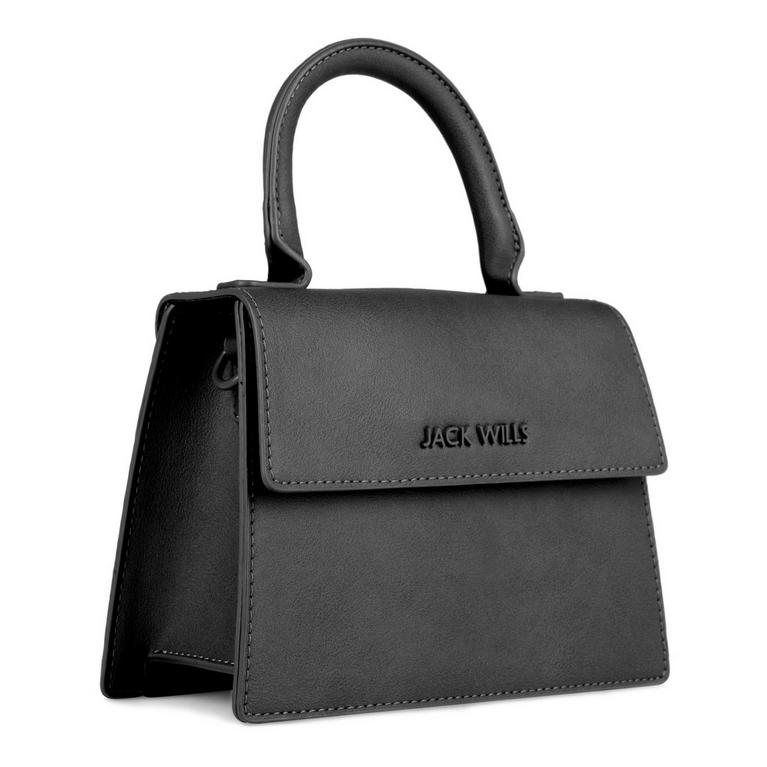 Negro - Jack Wills - JW Cross Body Mini Bag - 4