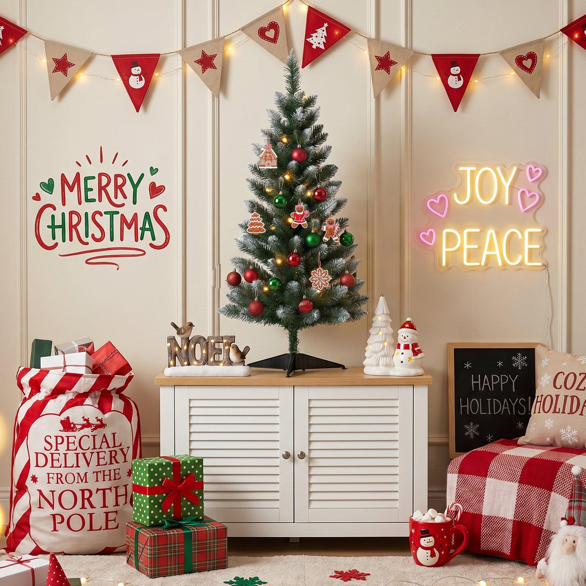 Green - The Spirit Of Christmas - SOC 3FT PRE LIT TREE - 1