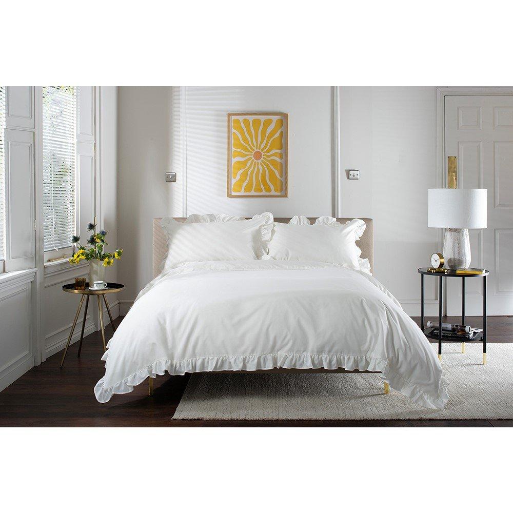 Deyongs  Duvet Cover Set - White - Double