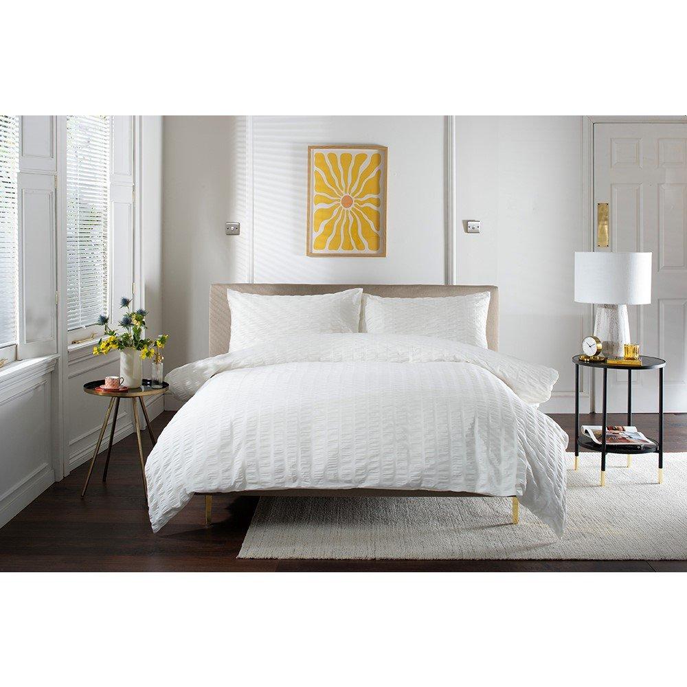 Deyongs  Duvet Cover Set - White - Double