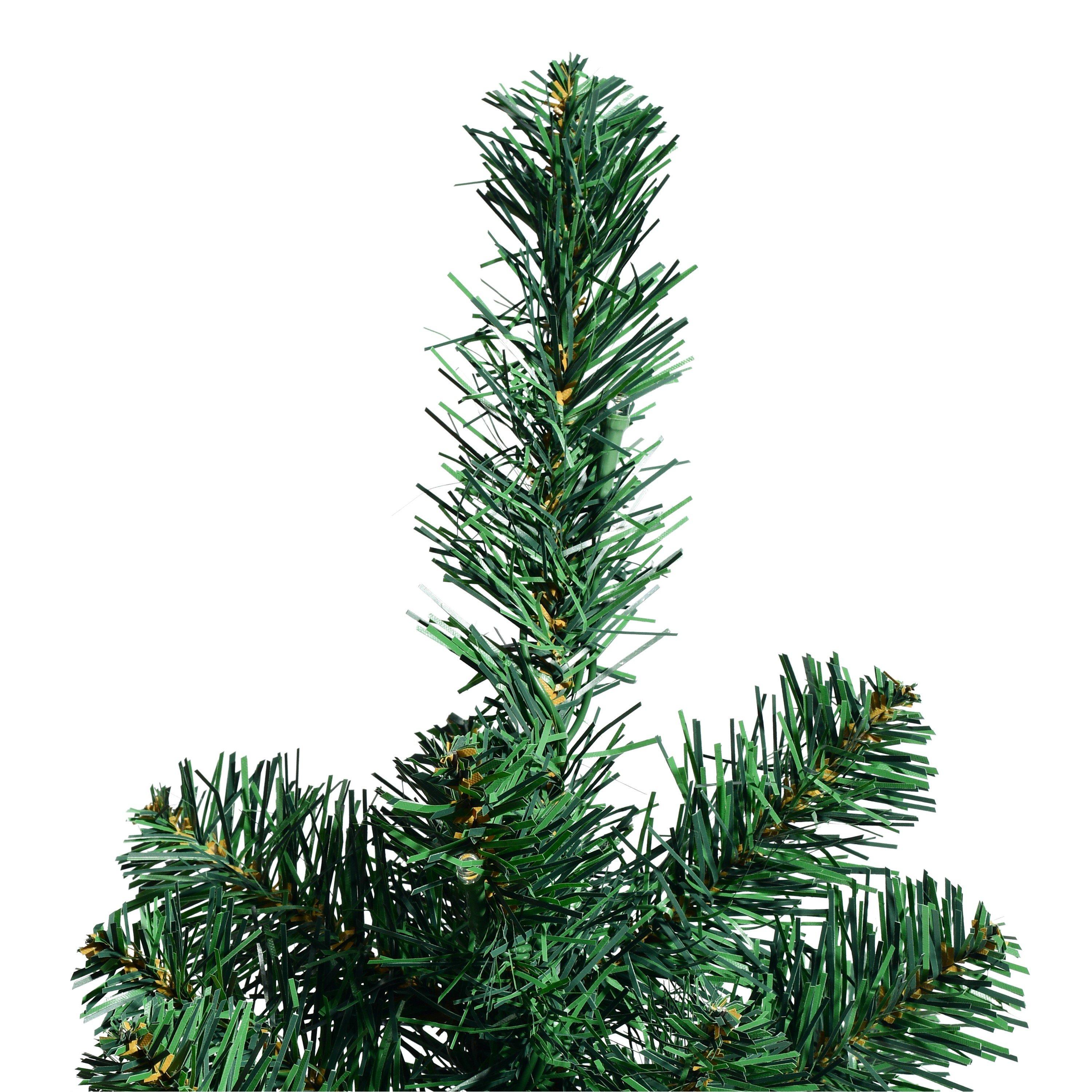 Green - The Spirit Of Christmas - 6 Piece Outdoor Light Up Path Trees - 4