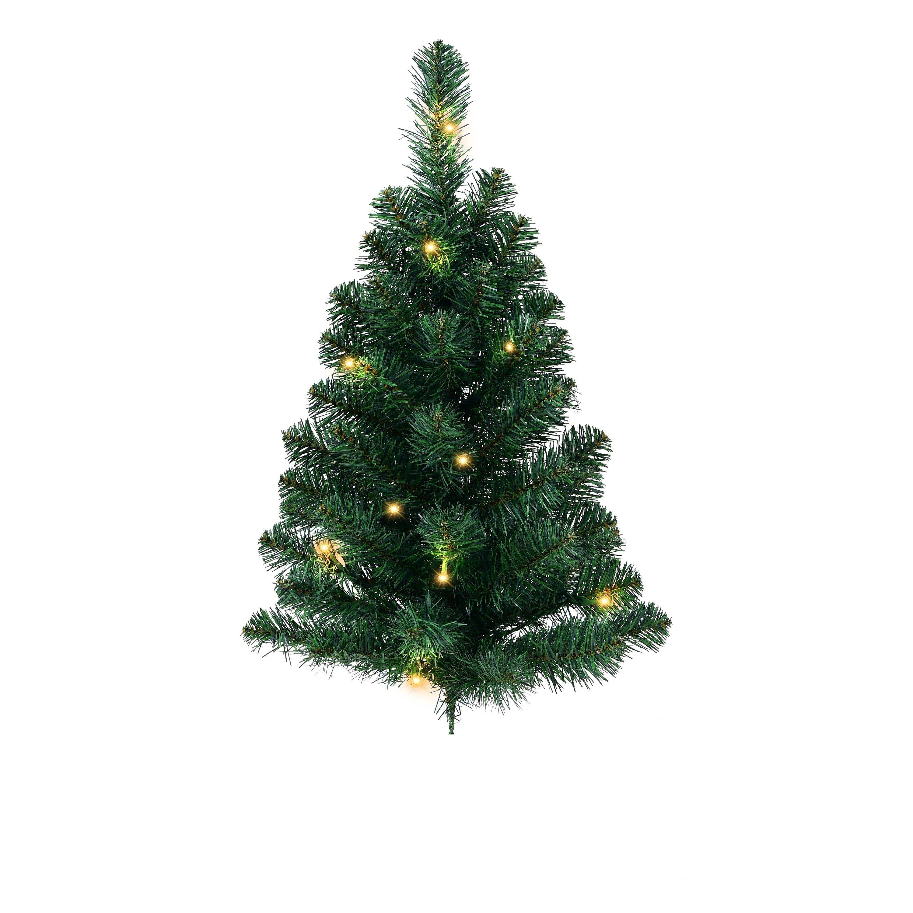Green - The Spirit Of Christmas - 6 Piece Outdoor Light Up Path Trees - 6