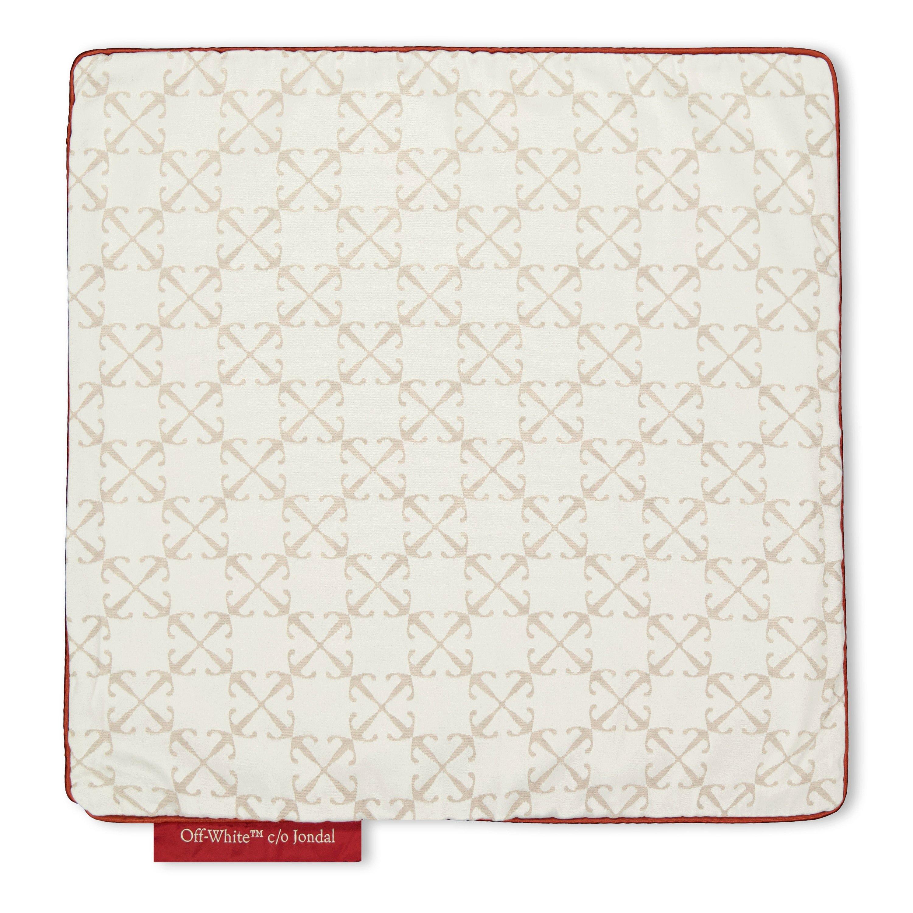 Beige/Rouge - Off White - Off Sq PillowCase 99 - 1