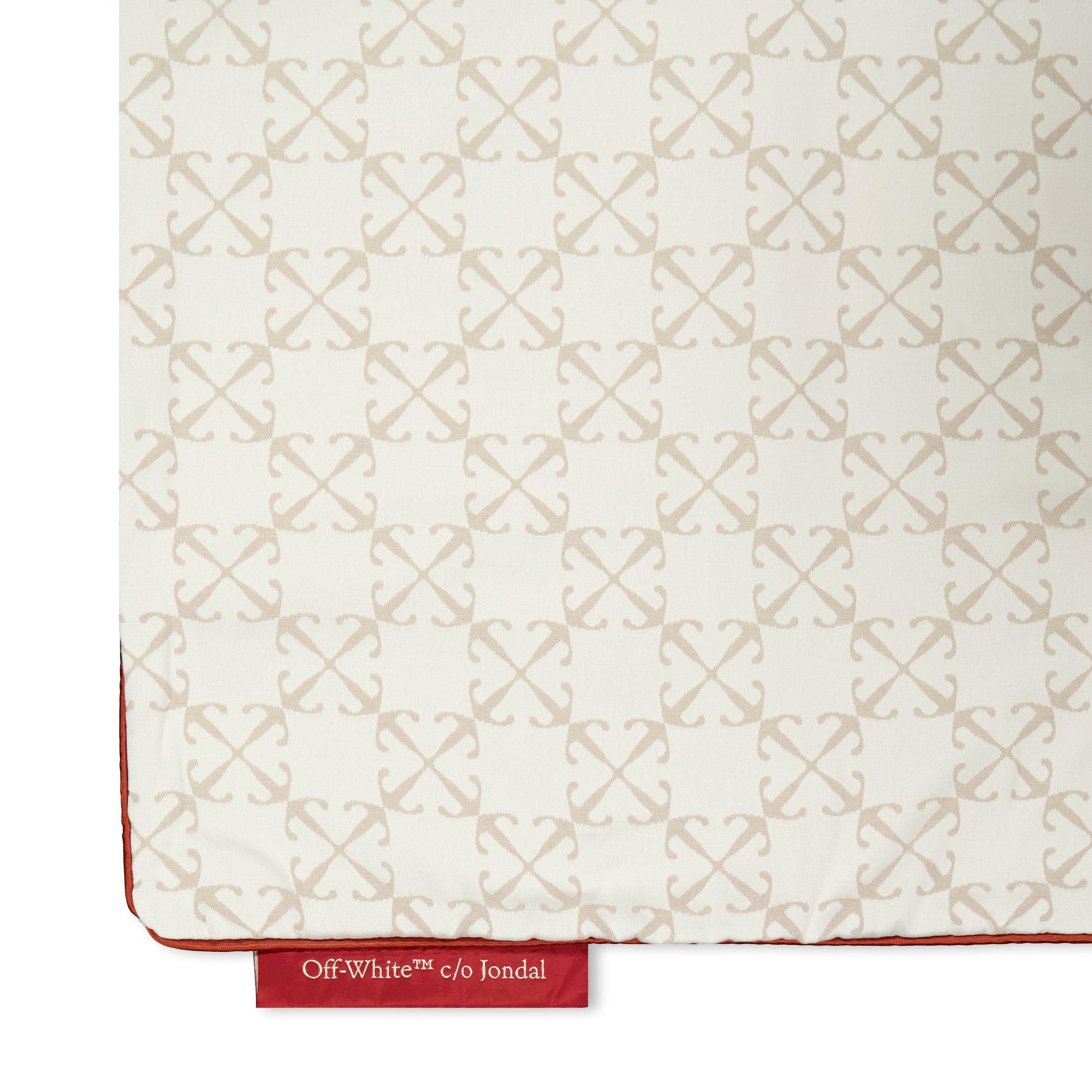 Beige/Rouge - Off White - Off Sq PillowCase 99 - 3