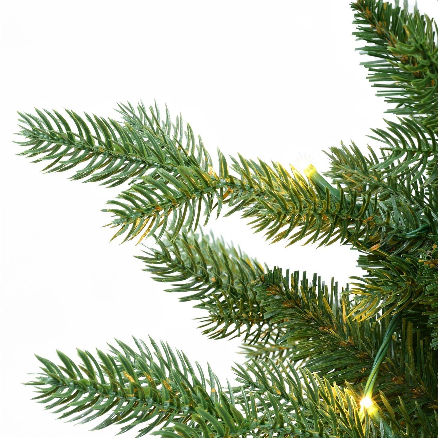 Green - The Spirit Of Christmas - 4ft Pre Lit Spruce Tree - 4
