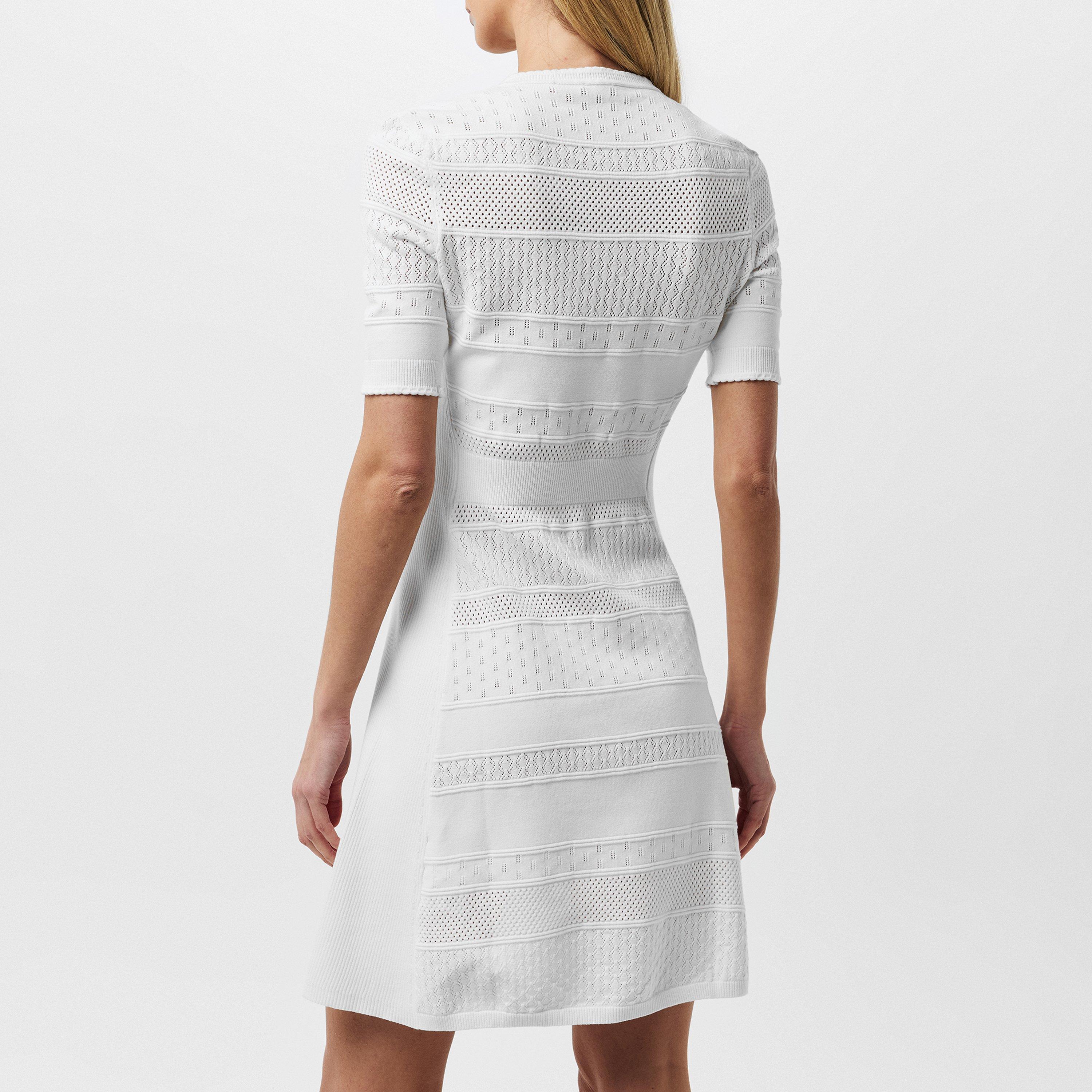 Open White 118 - Boss - Women's Fanube Dress, Effortless Elegance - 4