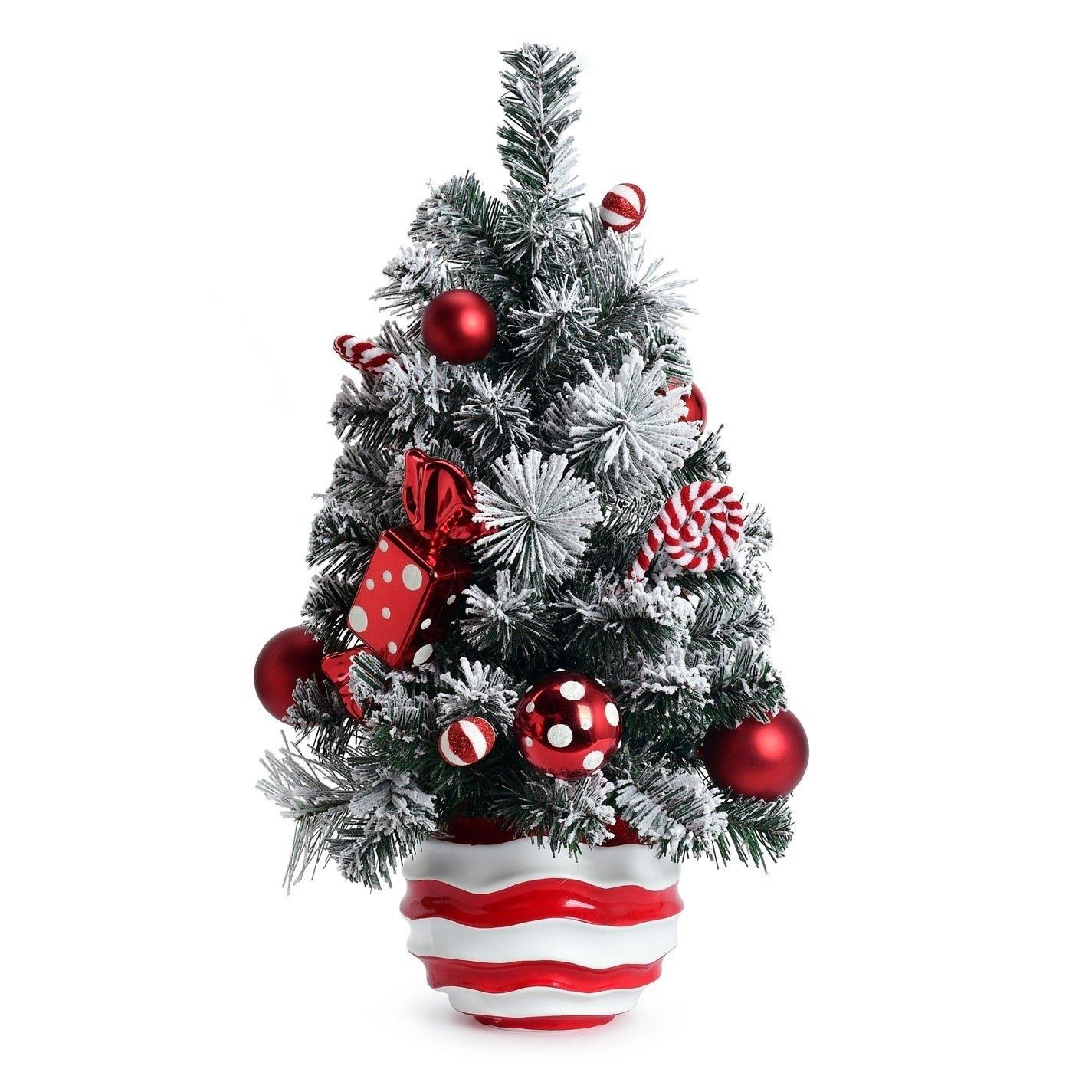 Candy Cane - The Spirit Of Christmas - 2ft Decorated Pot Tree - 3