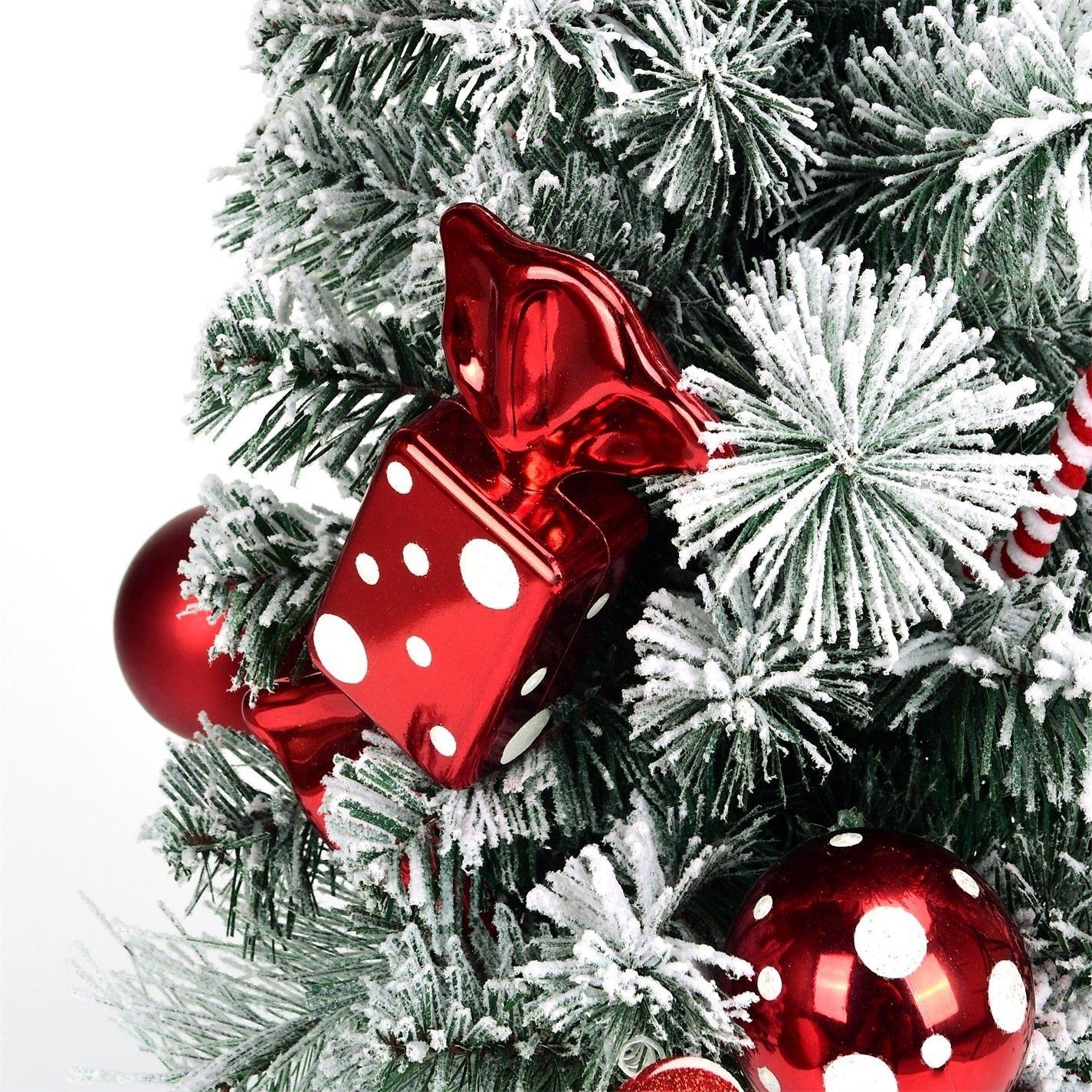 Candy Cane - The Spirit Of Christmas - 2ft Decorated Pot Tree - 4