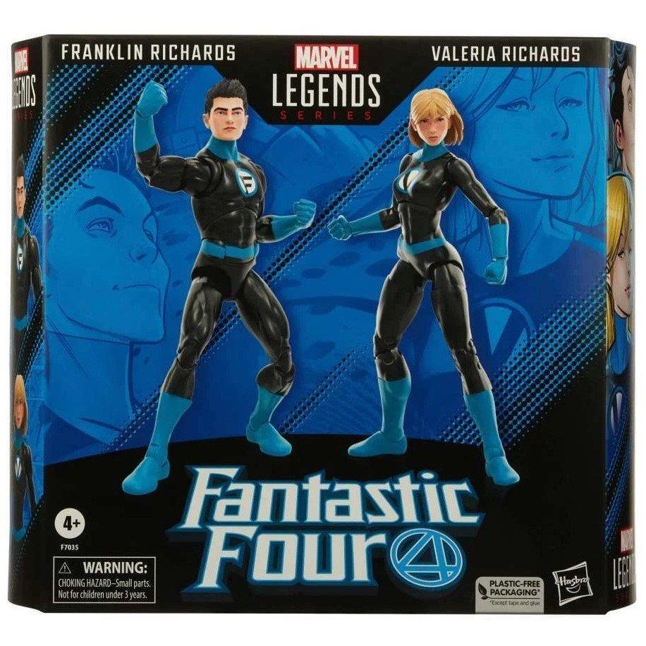 Marvel Comics  Legends Series Fantastic Four Franklin Richards And Valeria Richards - 