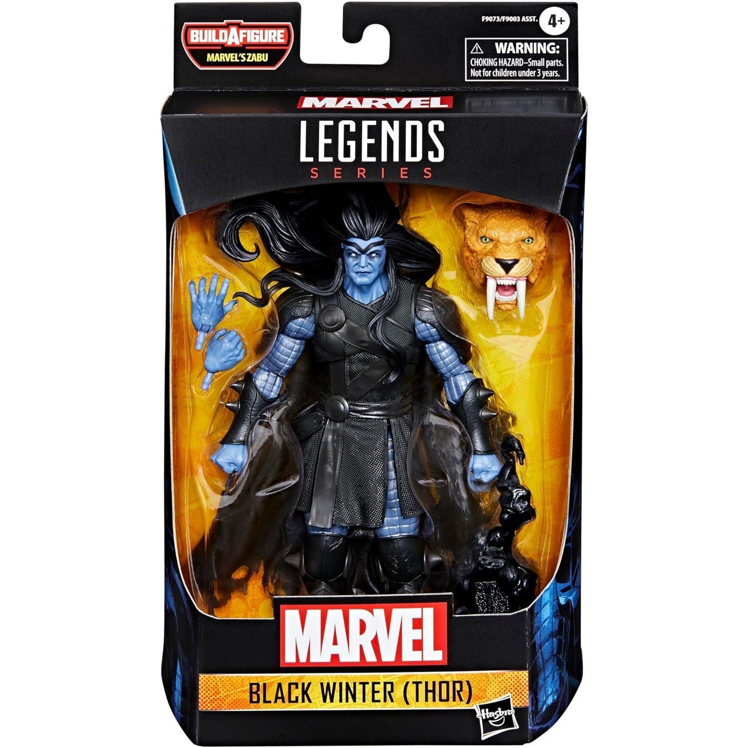 Multi - Marvel Comics - Legends Series Black Winter (Thor) Comics Action Figure - 2