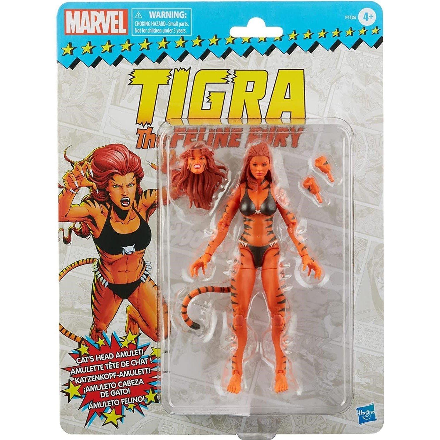 Marvel Comics  Legends Series Avengers 15-Cm-Scale Marvel’s Tigra Figure - 